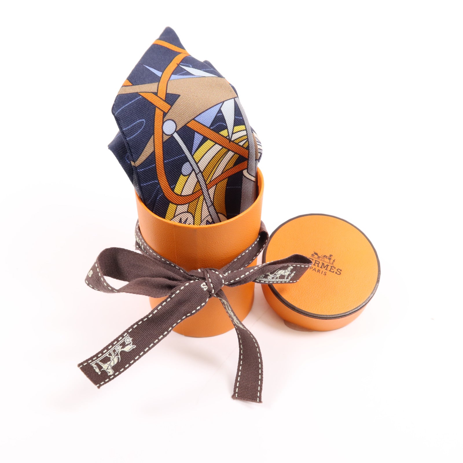 HERMES 絲質Twilly絲巾