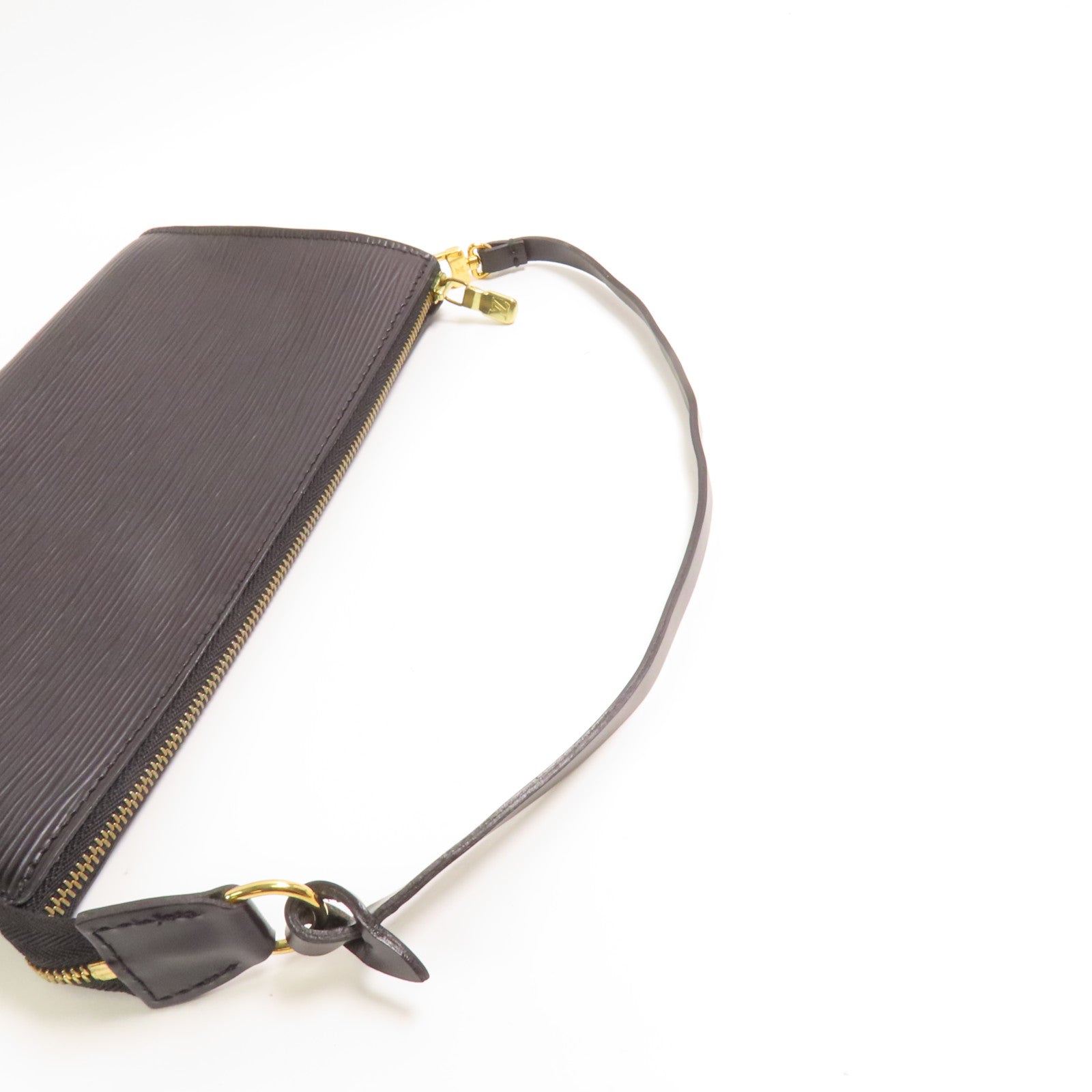 LOUIS VUITTON Epi Pochette Accessories Pouch金扣手挽袋