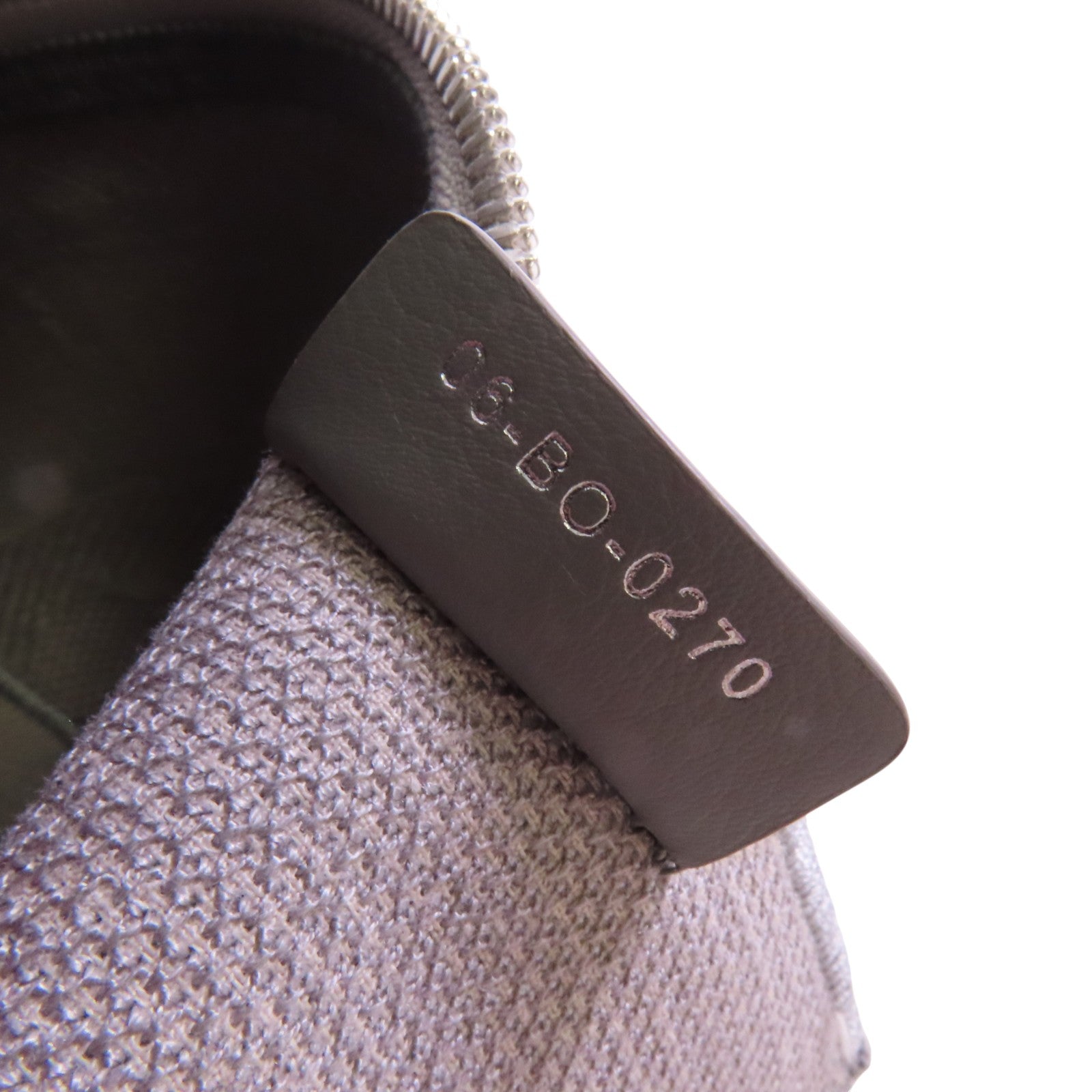 Dior 帆布Vanity Case銀扣手挽袋