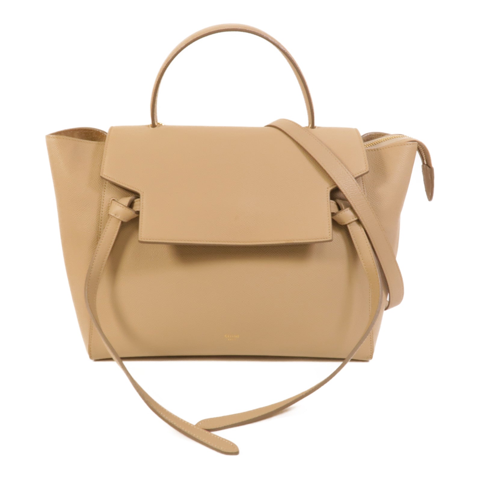 CELINE 牛皮皮革Mini Belt Bag手挽肩背兩用袋