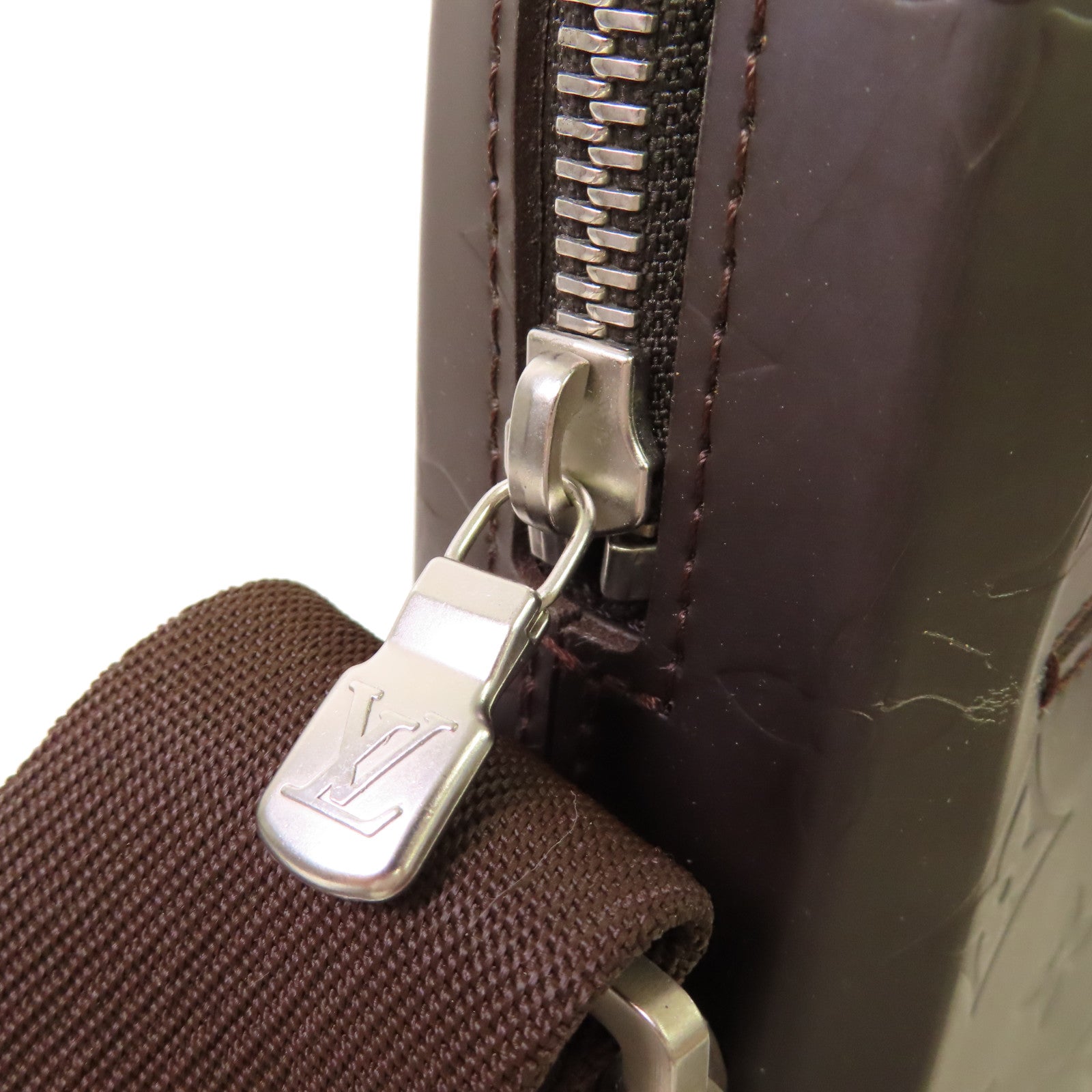 LOUIS VUITTON **【激減優惠】Monogram Glace Bobby Cafe Shoulder Bag肩背袋啡色