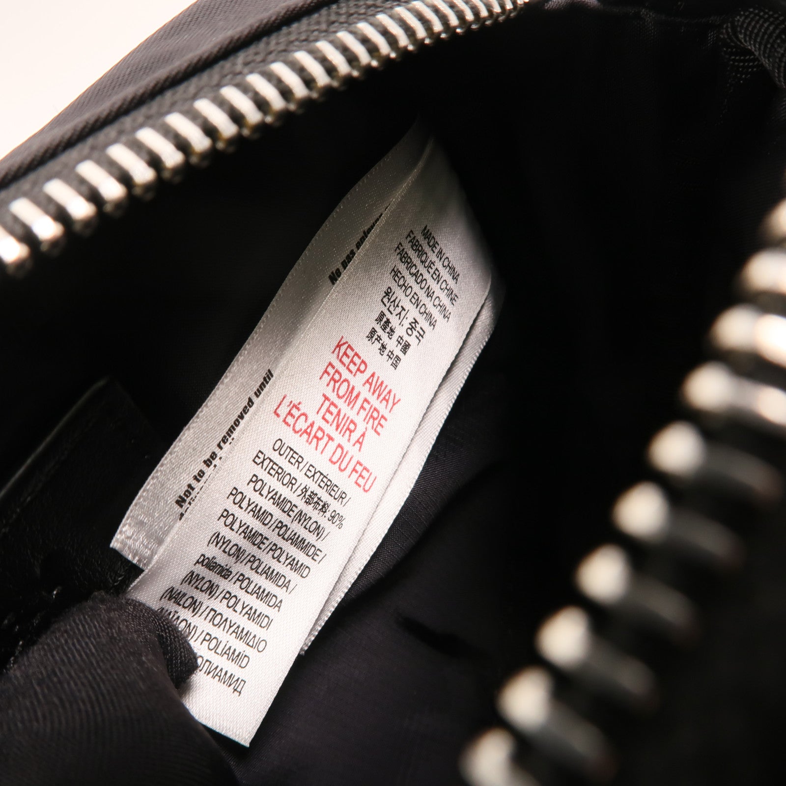 BURBERRY 尼龍Cannon Bag銀扣腰包