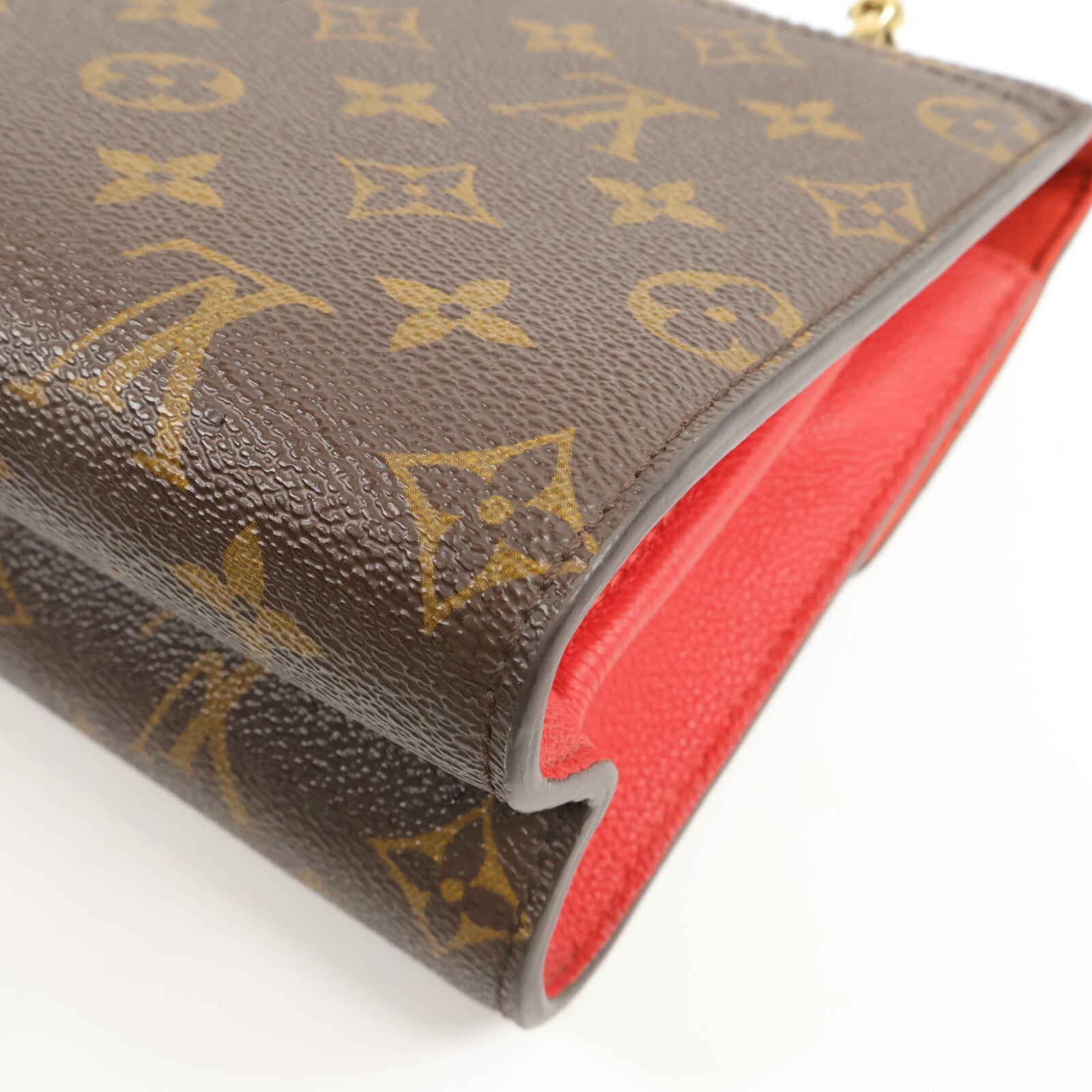 LOUIS VUITTON Monogram/Cerise Victoire鏈帶肩背袋