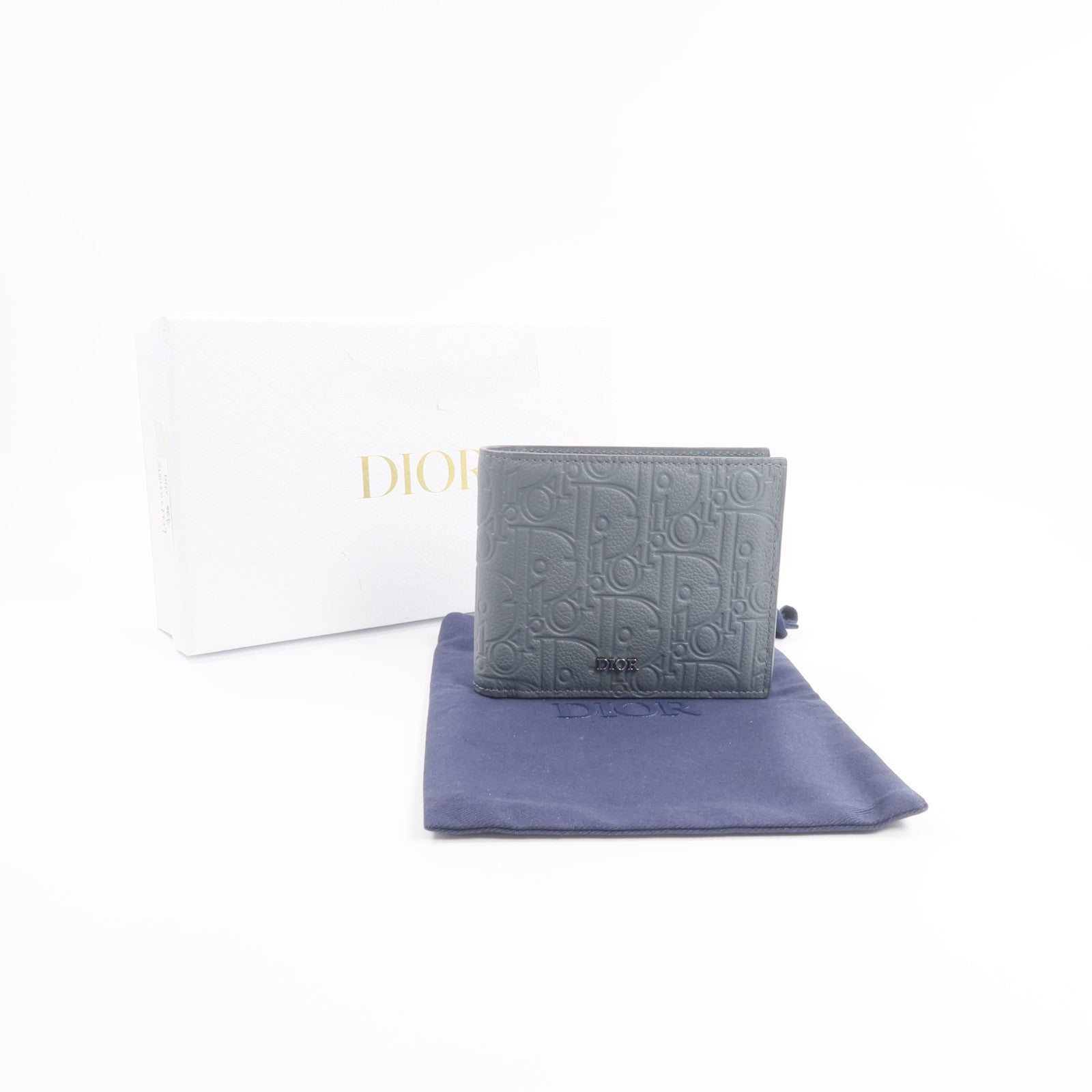 Dior 牛皮皮革Bifold Wallet錢包