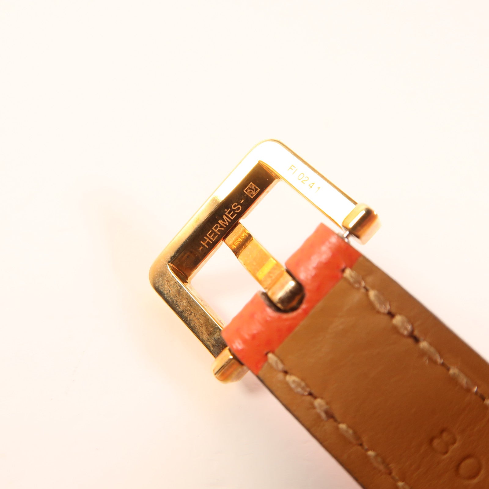 HERMES Epsom皮革Pop H Belt金扣皮帶