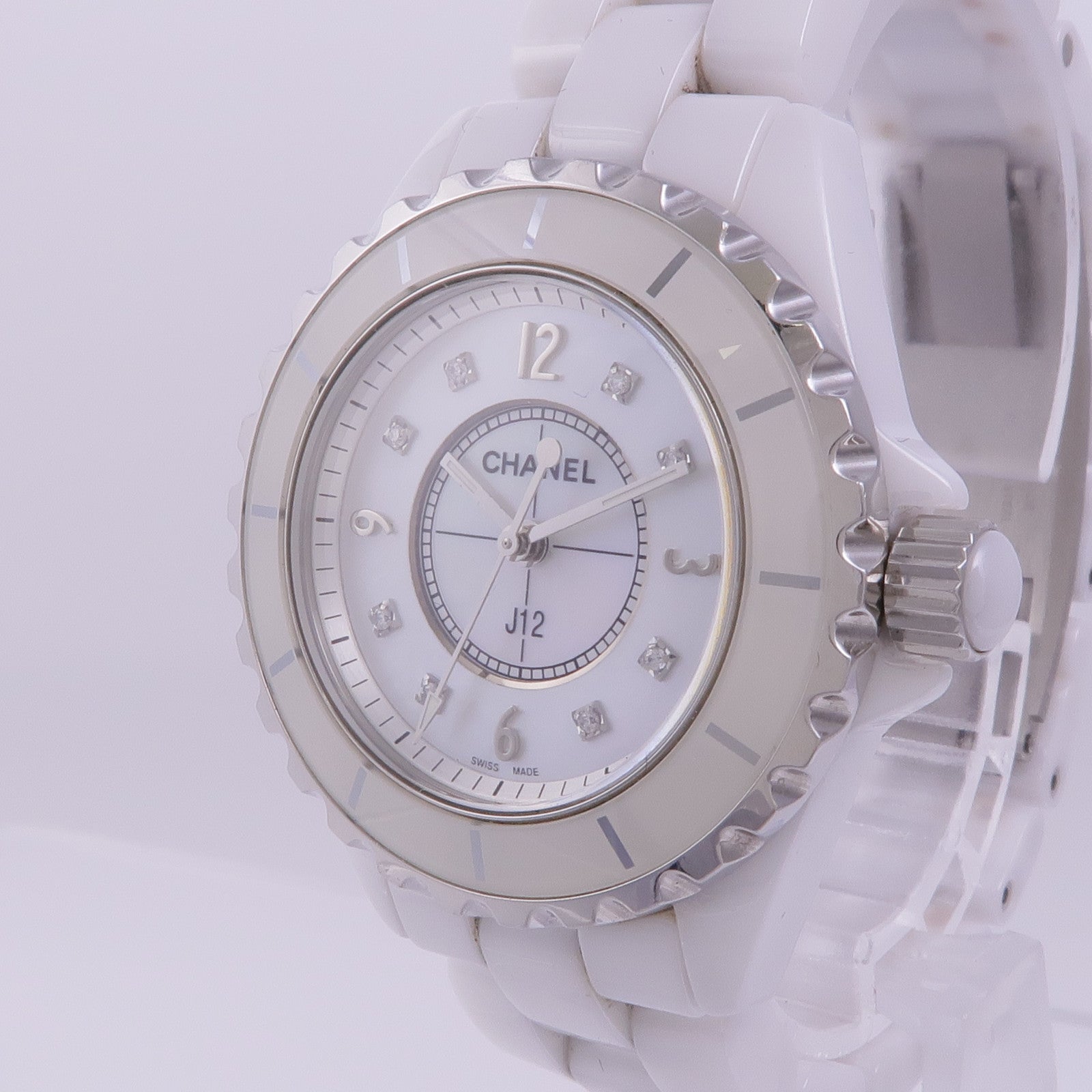 CHANEL J12 8P Diamond H2422