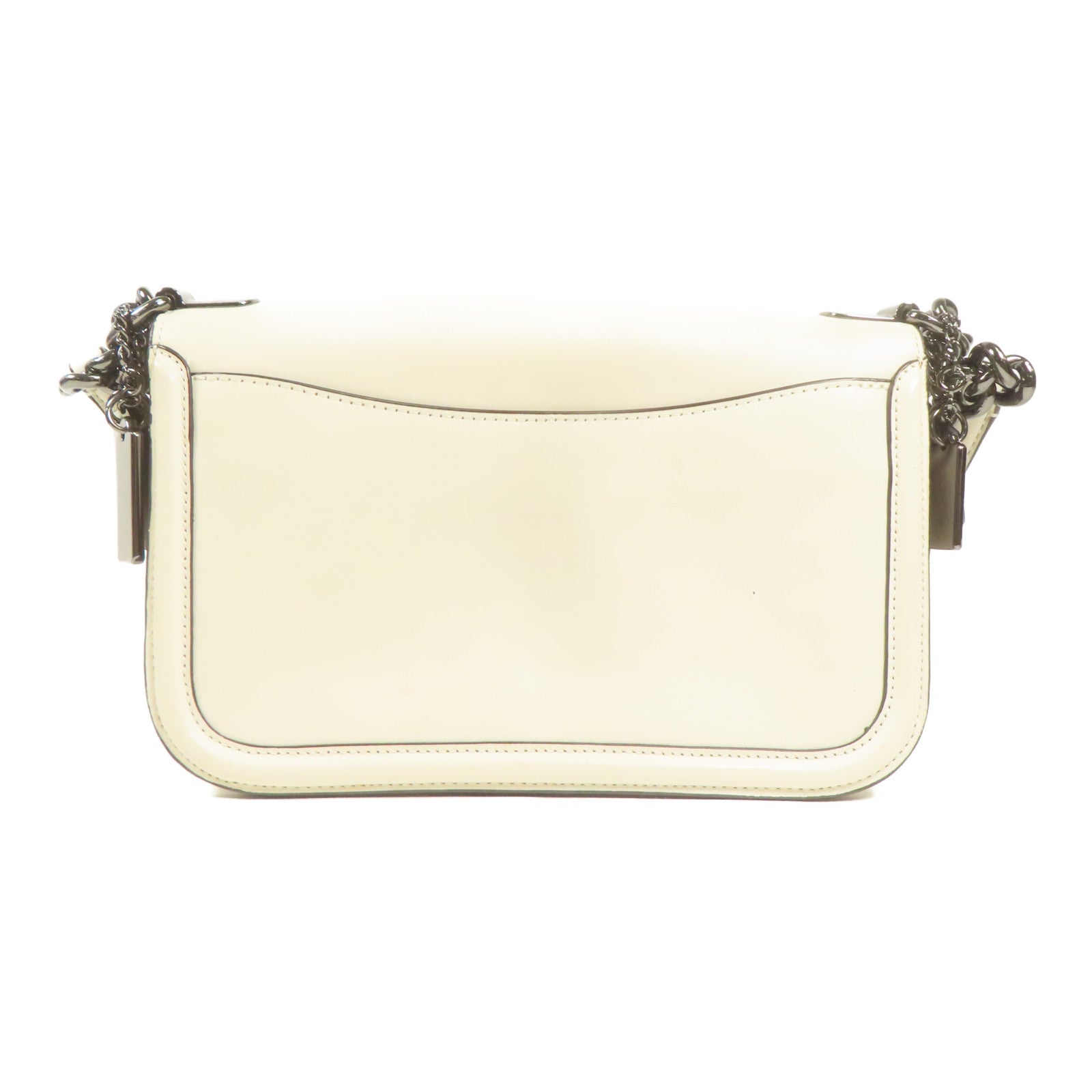 COACH 牛皮皮革Shoulder Bag鏈帶肩背袋