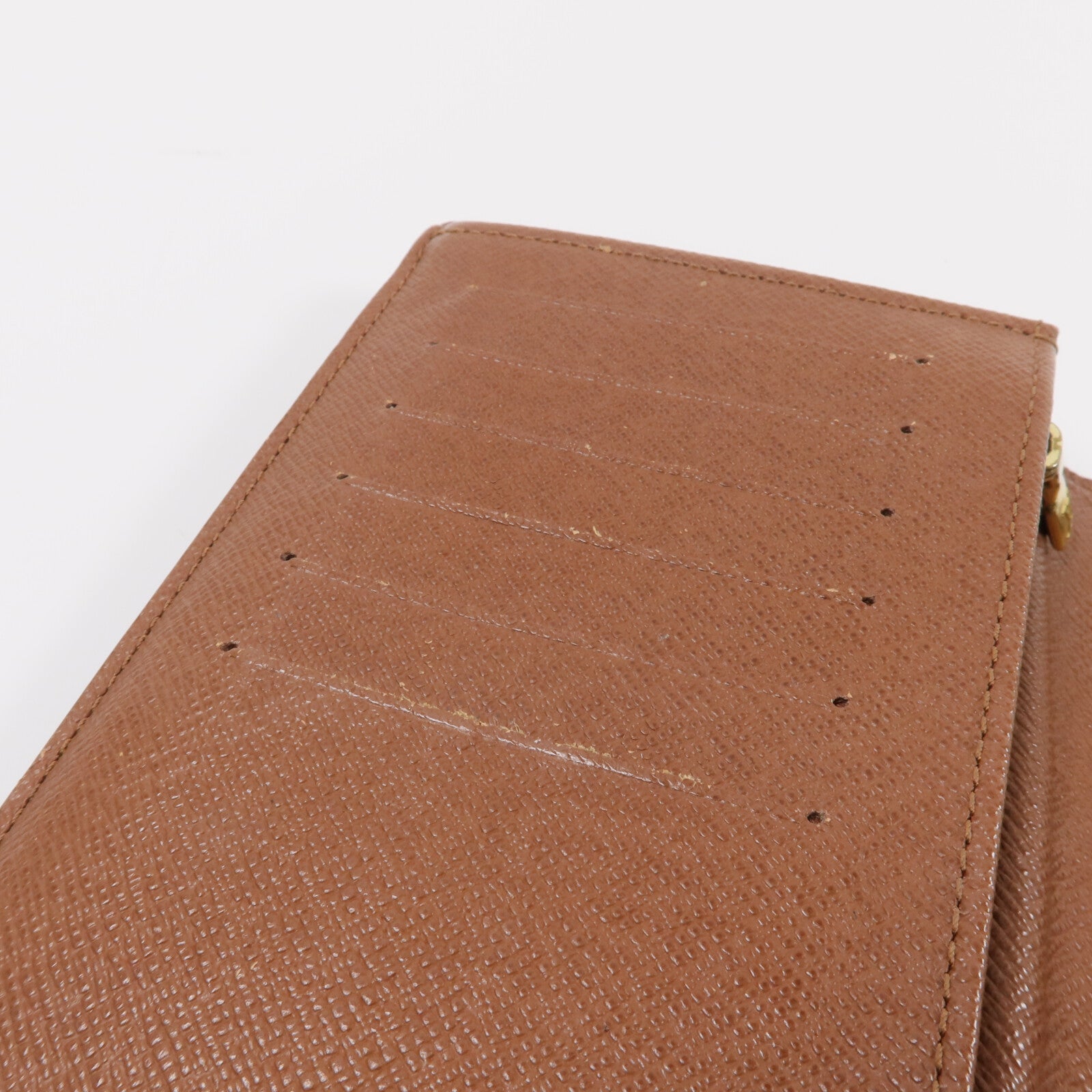 LOUIS VUITTON Monogram Brazza Wallet金扣長錢包