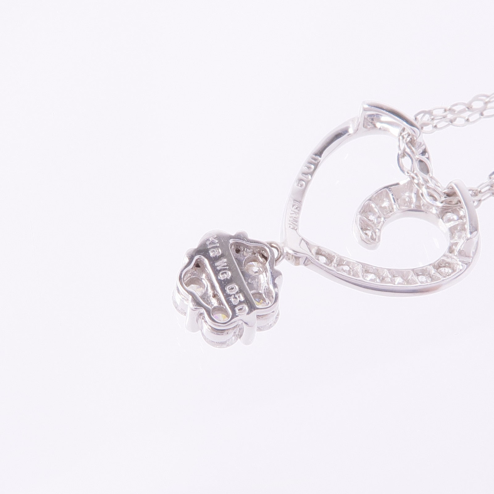JEWELRY 18K白金Diamond Necklace鑽石項鍊