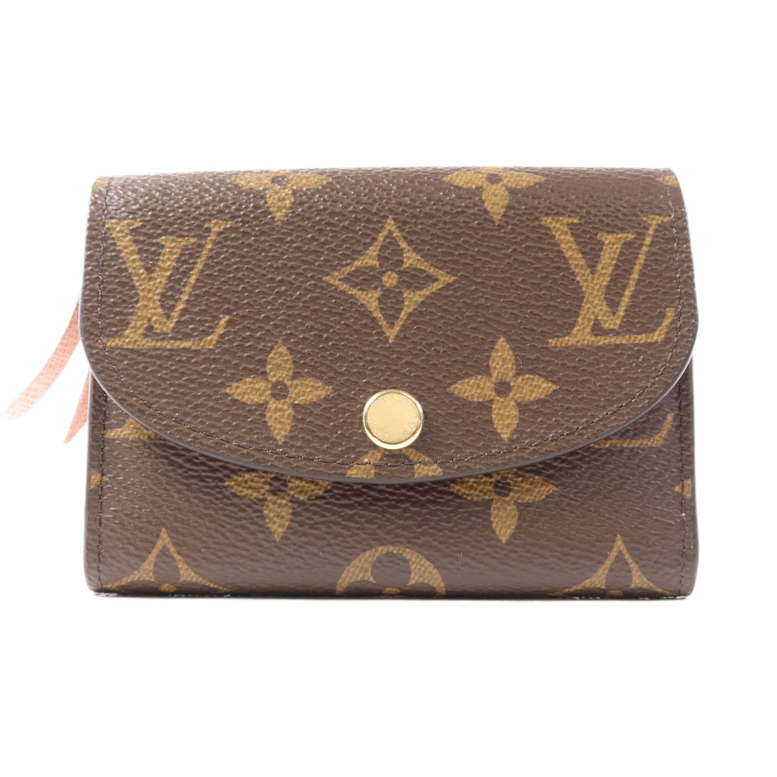LOUIS VUITTON Monogram Rosalie Coin Purse金扣零錢包
