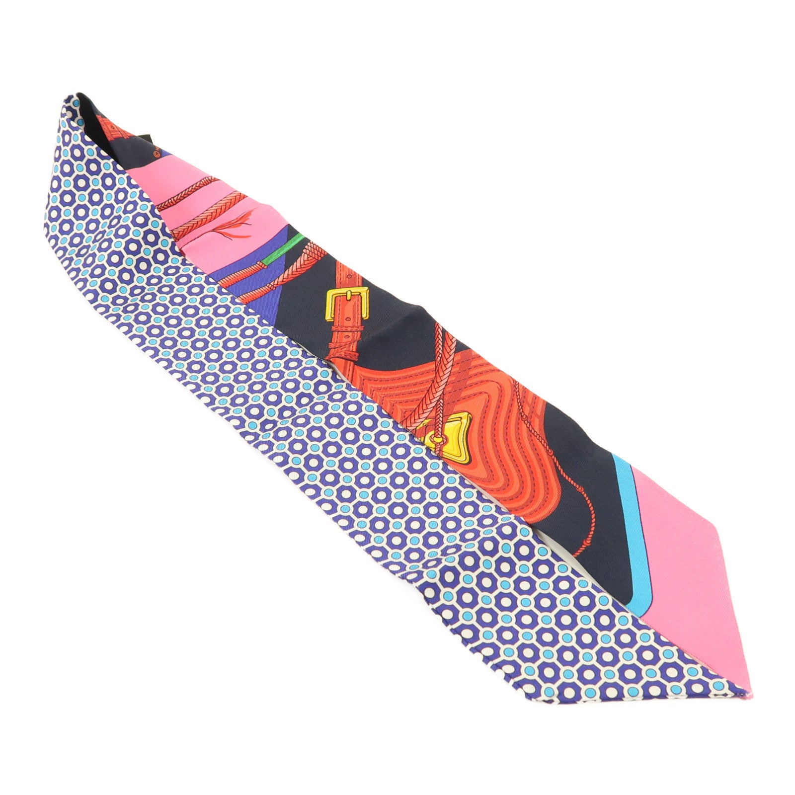 HERMES 絲質Twilly絲巾