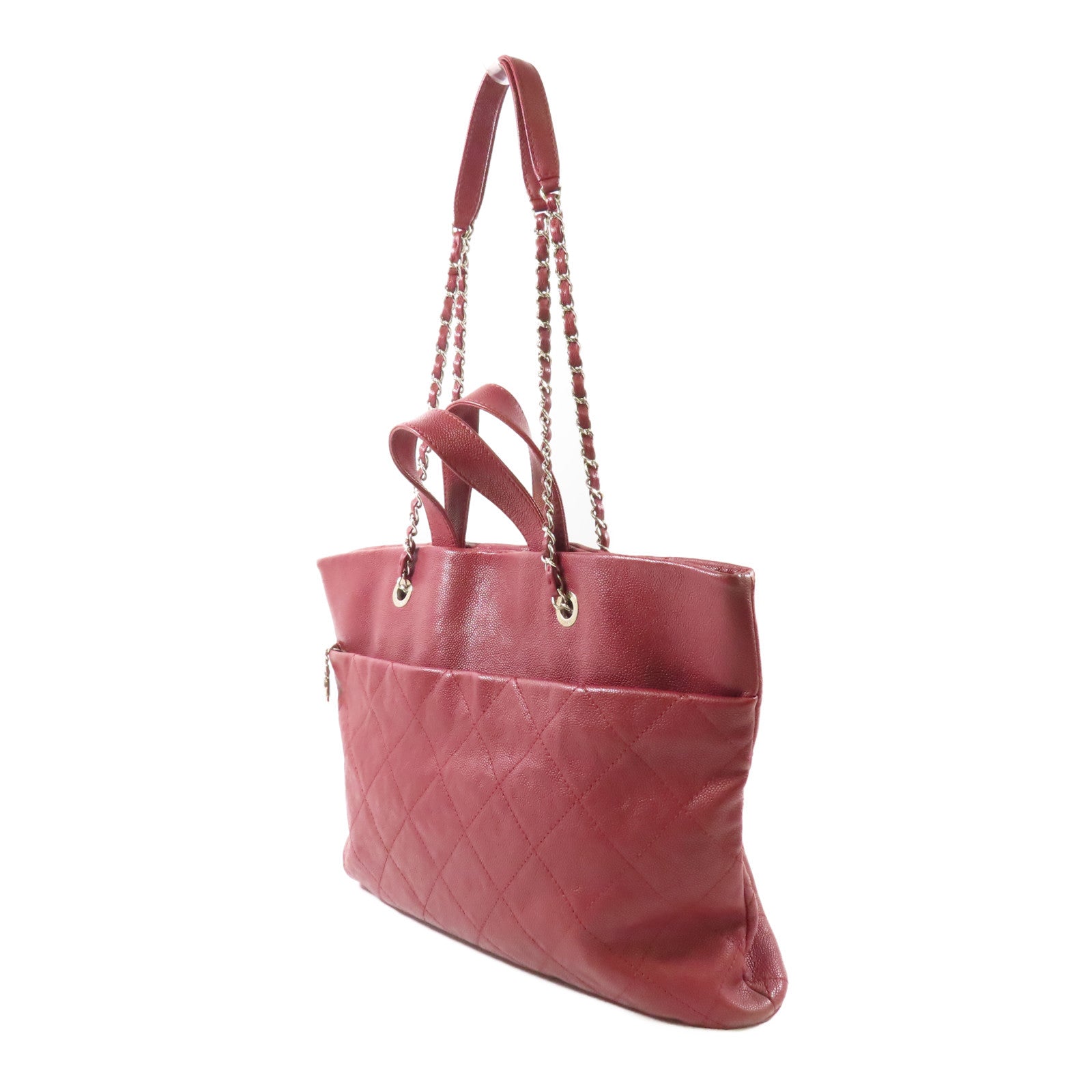 CHANEL 【激減優惠】牛皮皮革2way Shoulder bag手挽肩背兩用袋