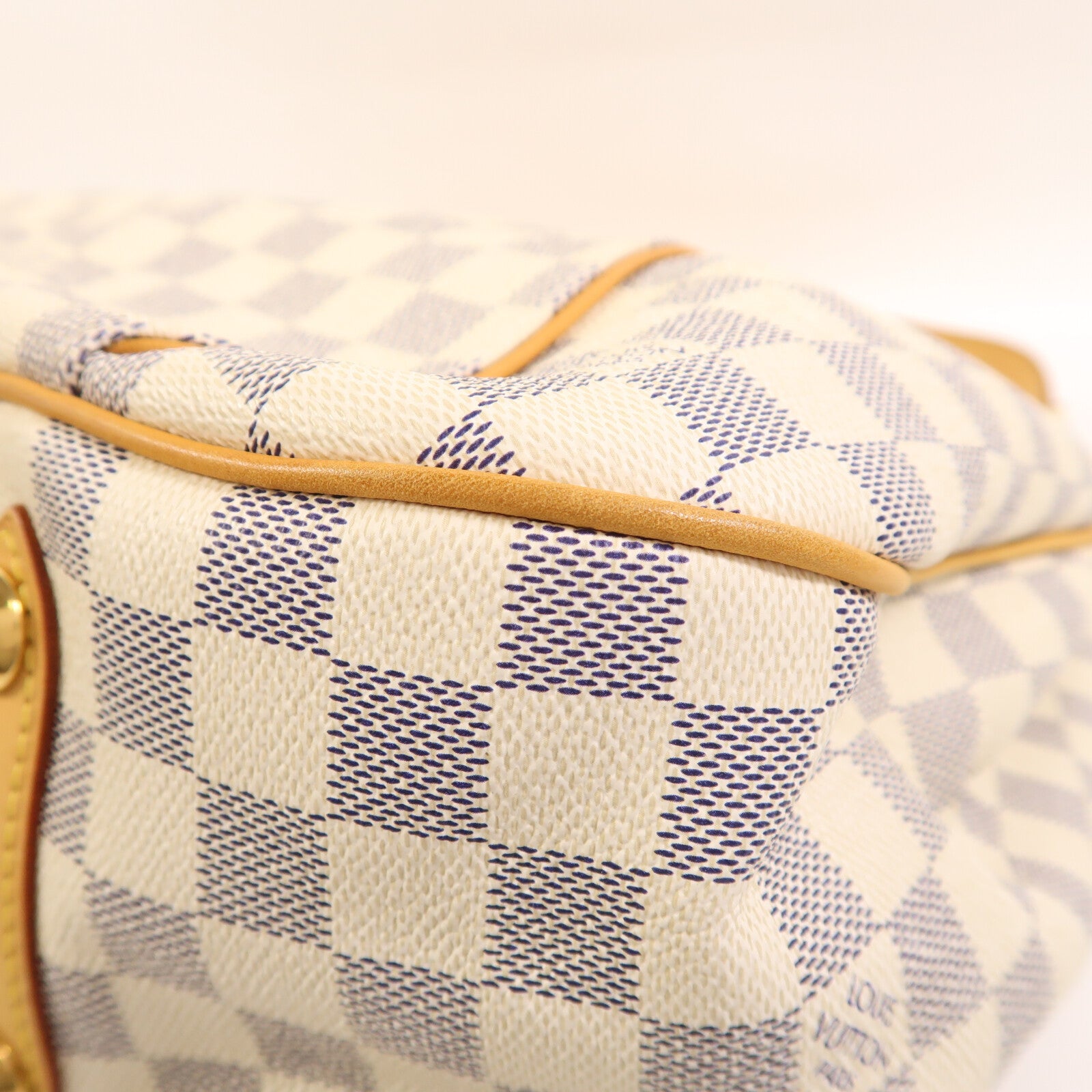 LOUIS VUITTON Damier Azur Galliera PM金扣肩背袋