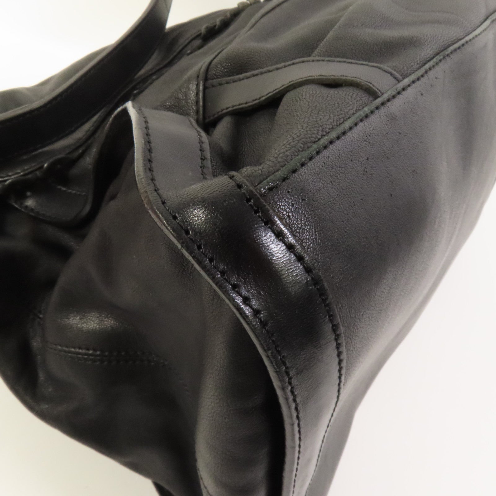 SEE BY CHLOE 羊皮皮革Poya Satchel Shoulder Bag金扣手挽肩背兩用袋