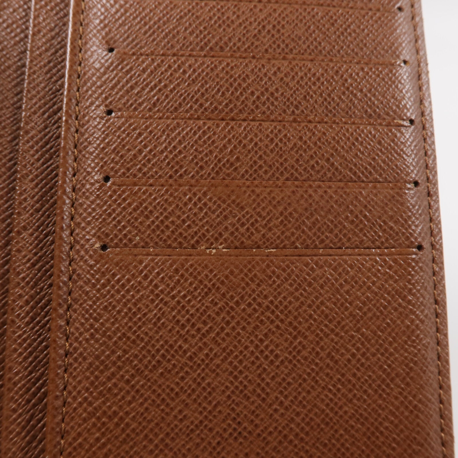 LOUIS VUITTON Monogram Brazza Wallet金扣長錢包