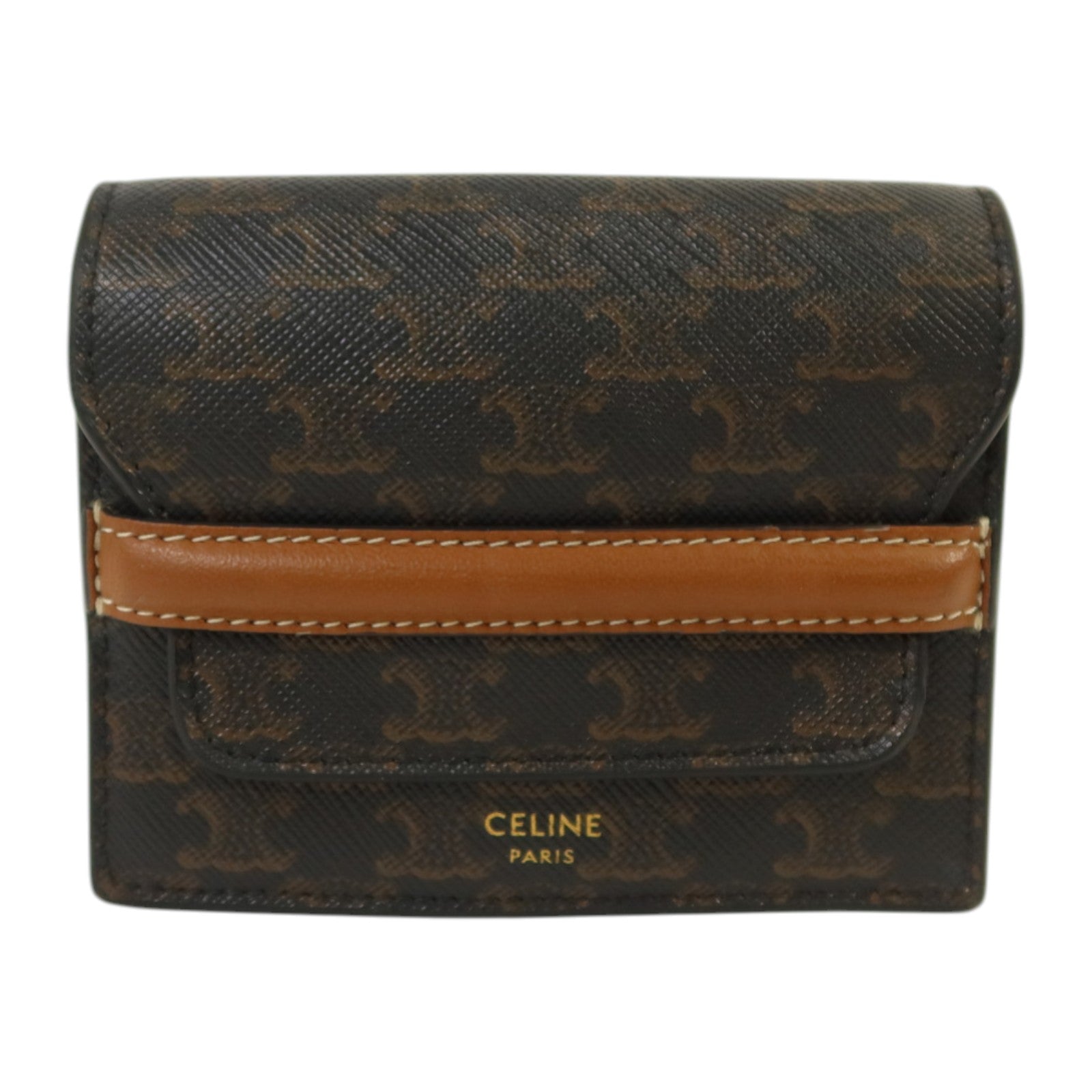CELINE Trionphe帆布Card Case卡片套