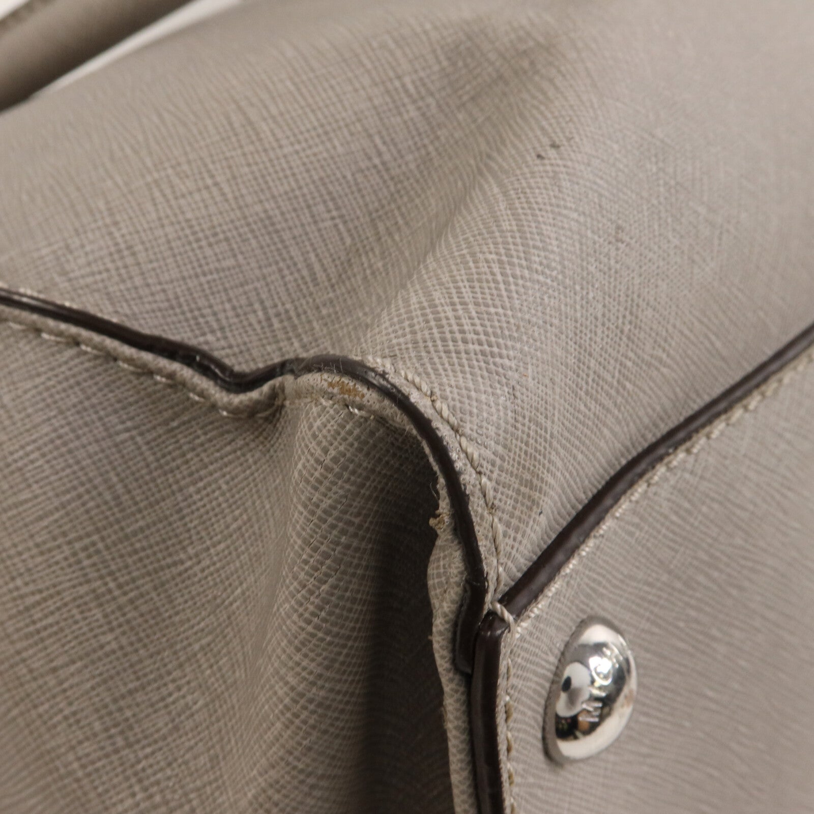 Michael Kors 牛皮皮革Hamilton Shoulder Tote鏈帶手挽肩背兩用袋