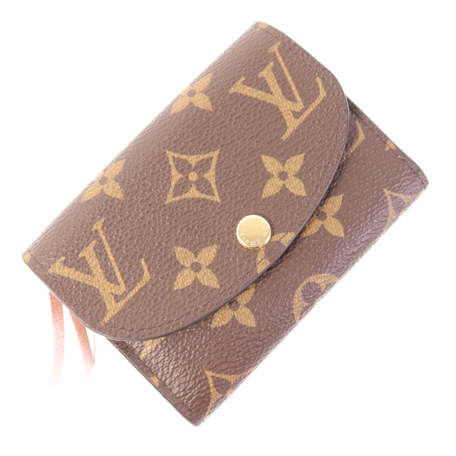 LOUIS VUITTON Monogram Rosalie Coin Purse金扣零錢包