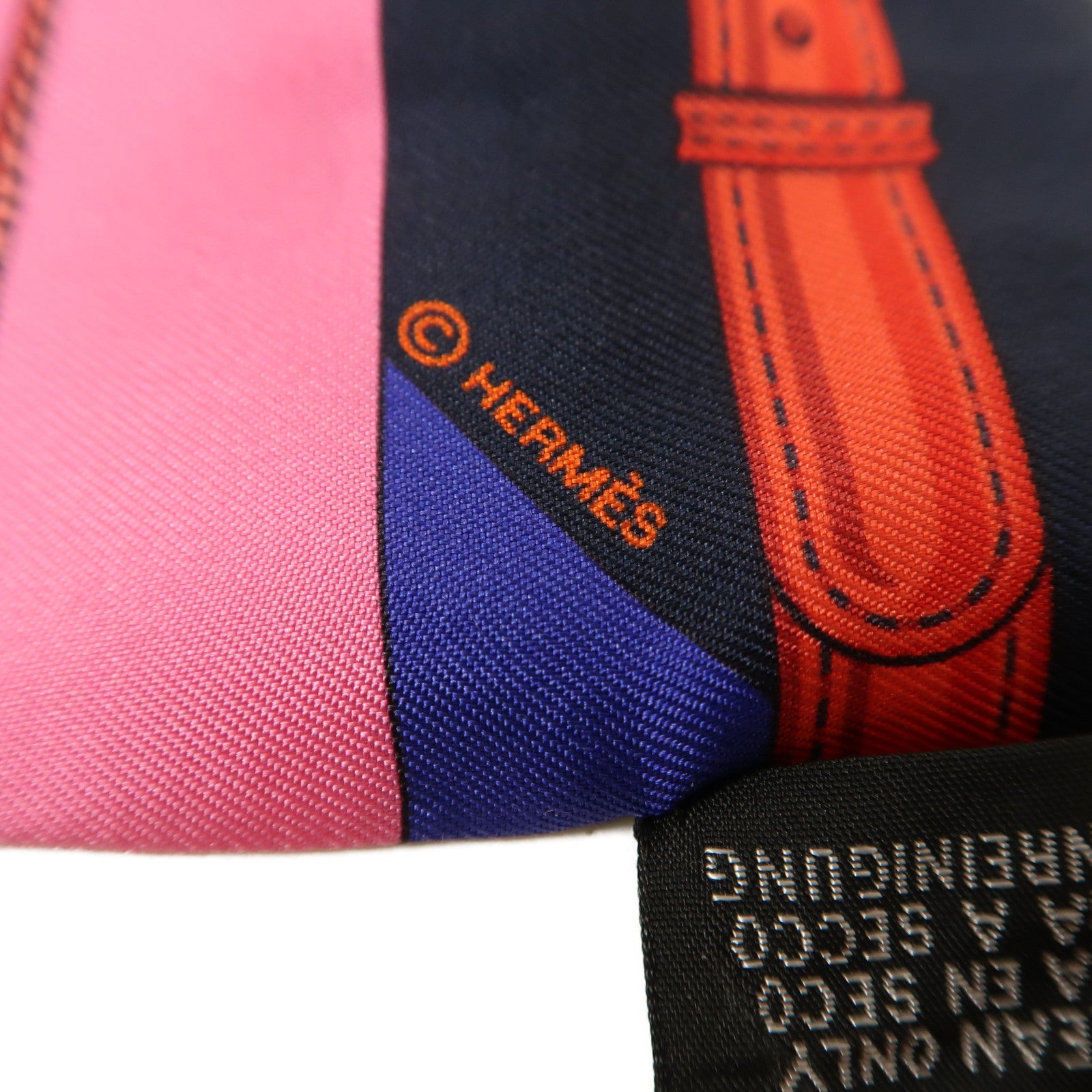 HERMES 【激減優惠】絲質Twilly絲巾
