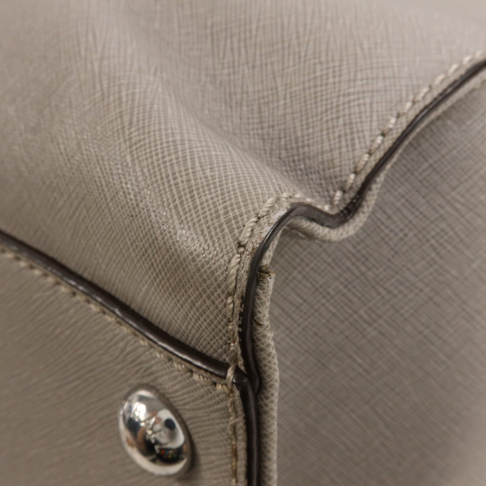 Michael Kors 牛皮皮革Hamilton Shoulder Tote鏈帶手挽肩背兩用袋