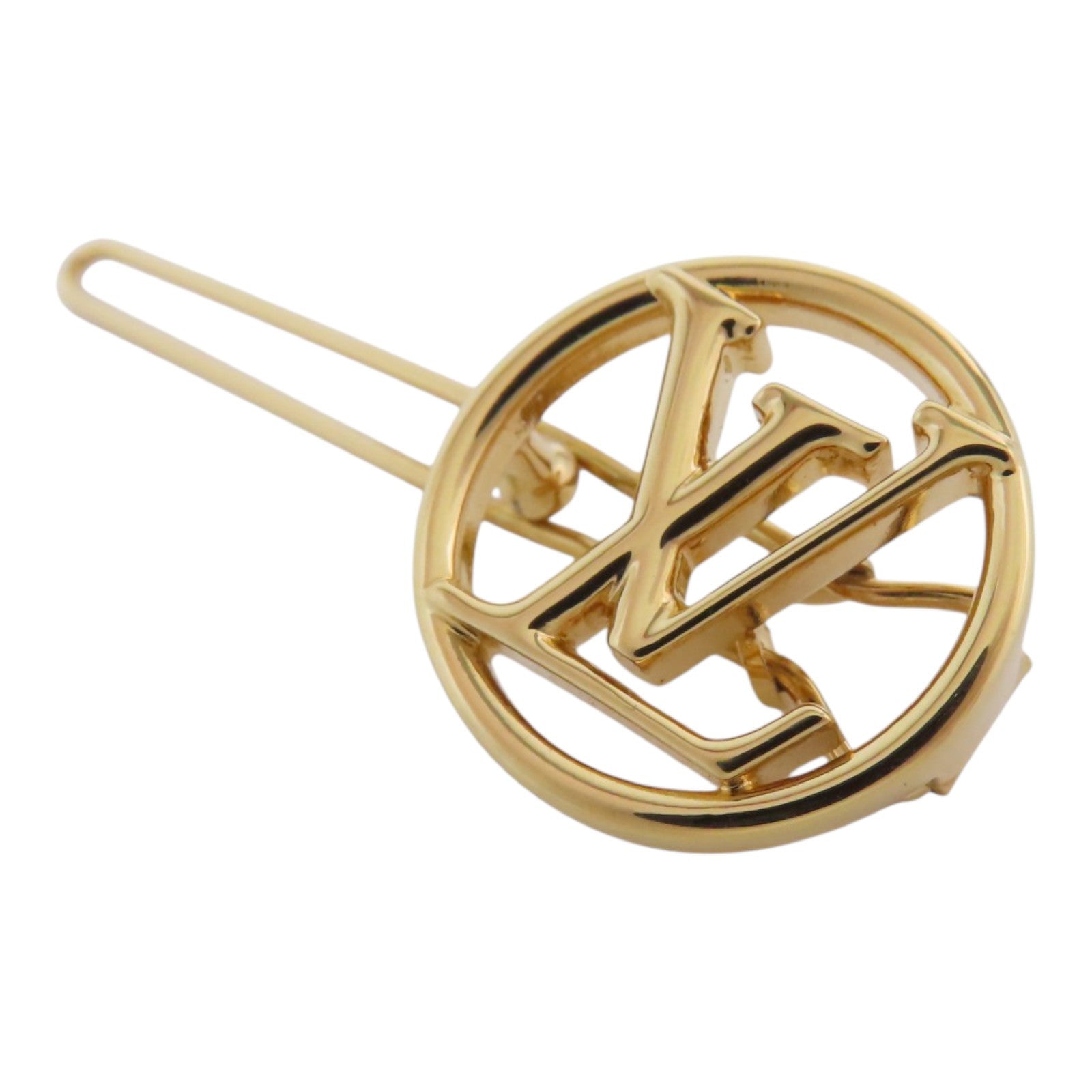 LOUIS VUITTON 金屬Barret Baby Louise Dore Hairpin髮夾