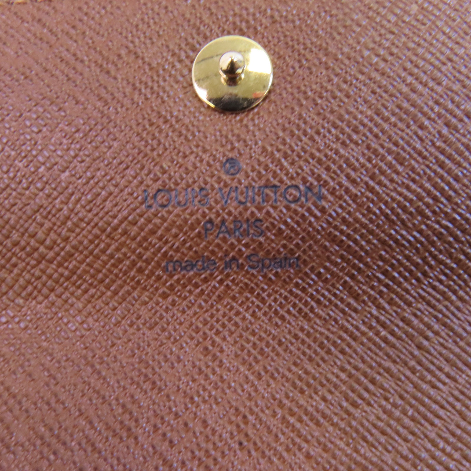 LOUIS VUITTON Monogram Portefeuille Alexandra金扣長錢包