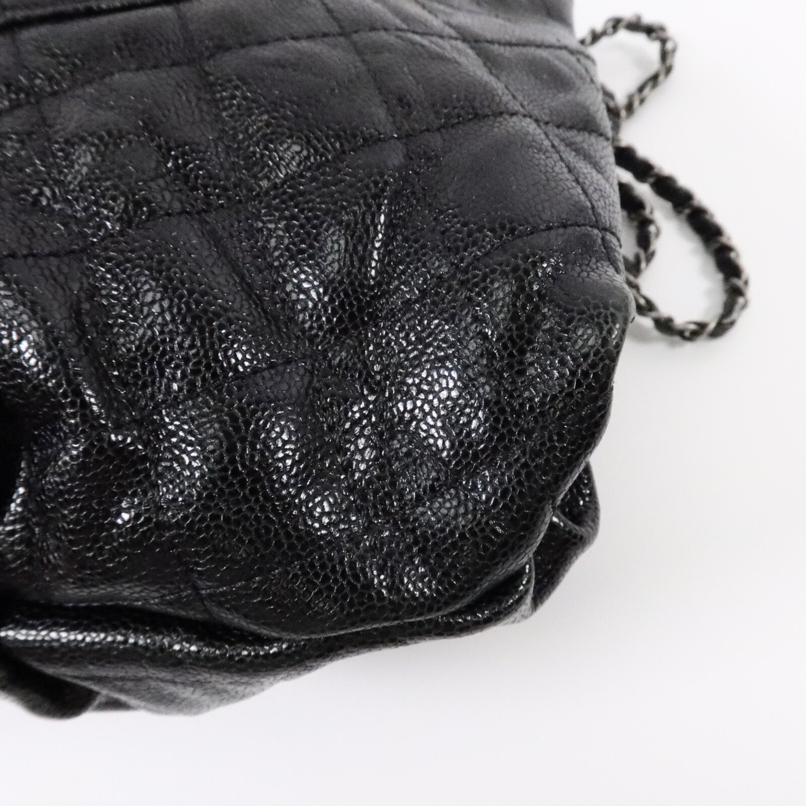CHANEL 牛皮皮革Chain Shoulder Bag鏈帶肩背袋