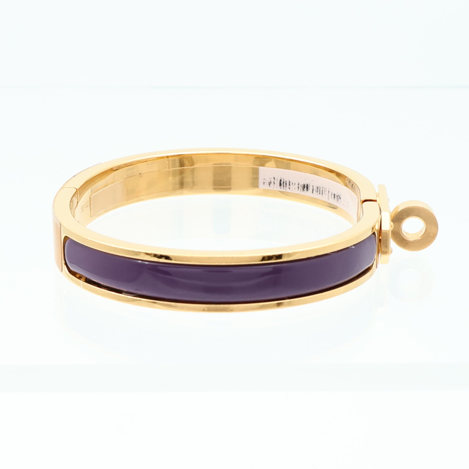 HERMES 金屬/琺瑯Mini Clic Kelly手鐲