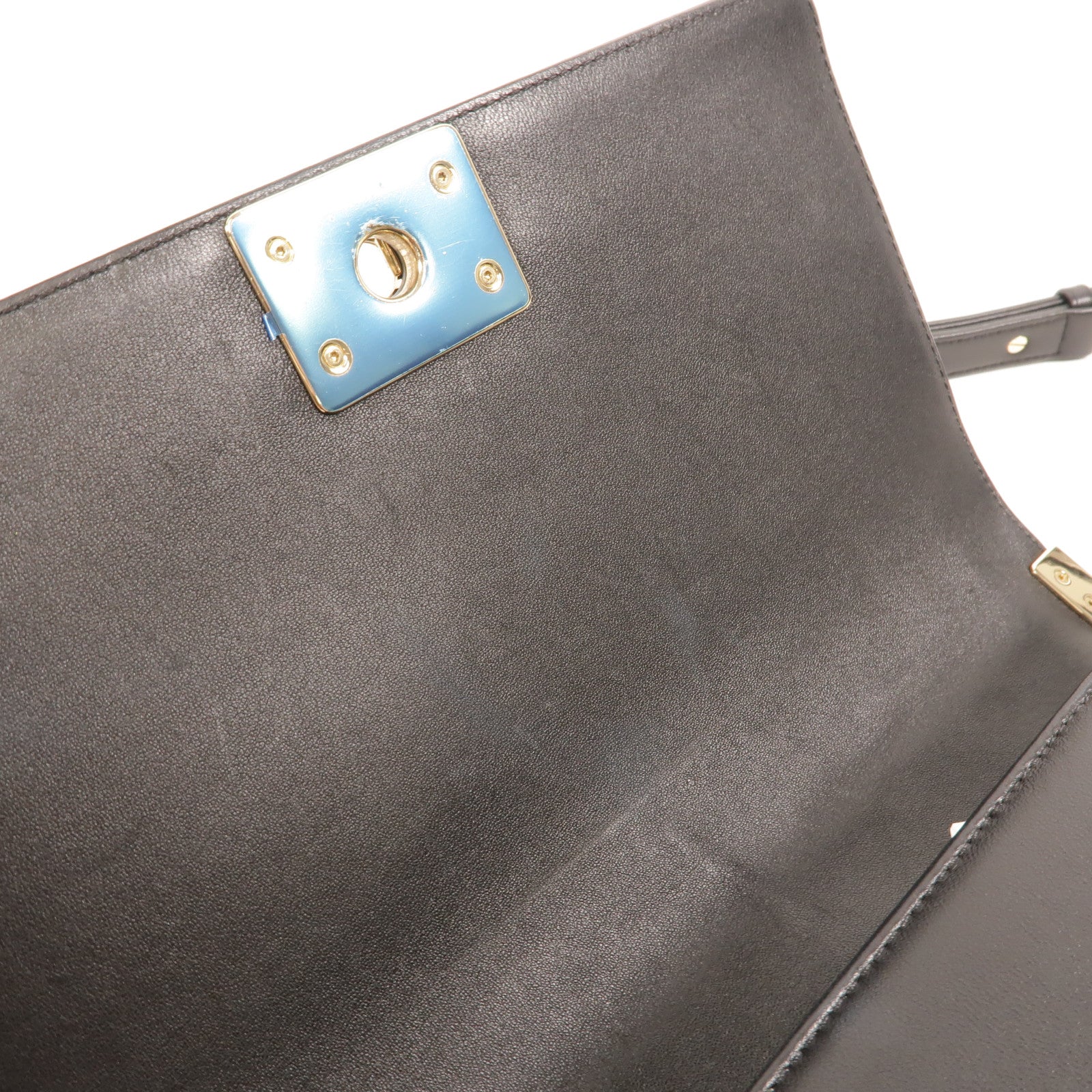 CHANEL 羊皮皮革Boy 25肩背袋