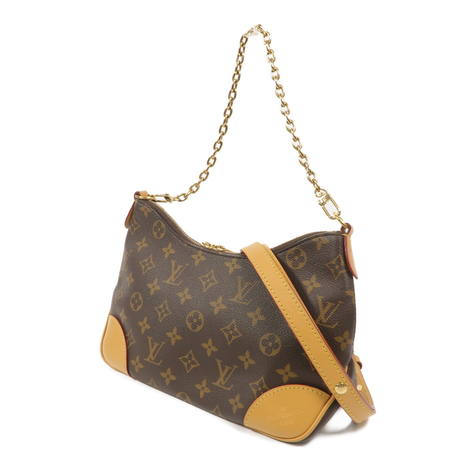LOUIS VUITTON Monogram Boulogne PM手挽肩背兩用袋