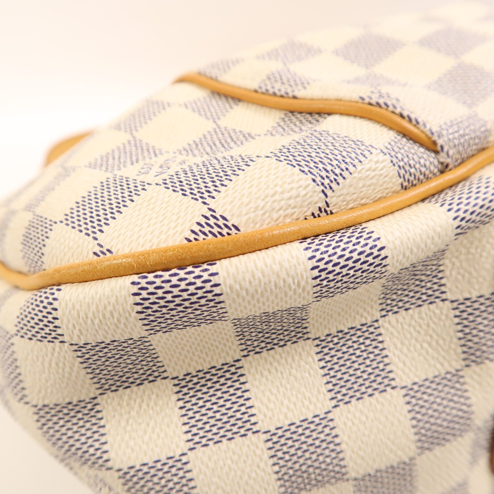 LOUIS VUITTON Damier Azur Galliera PM金扣肩背袋