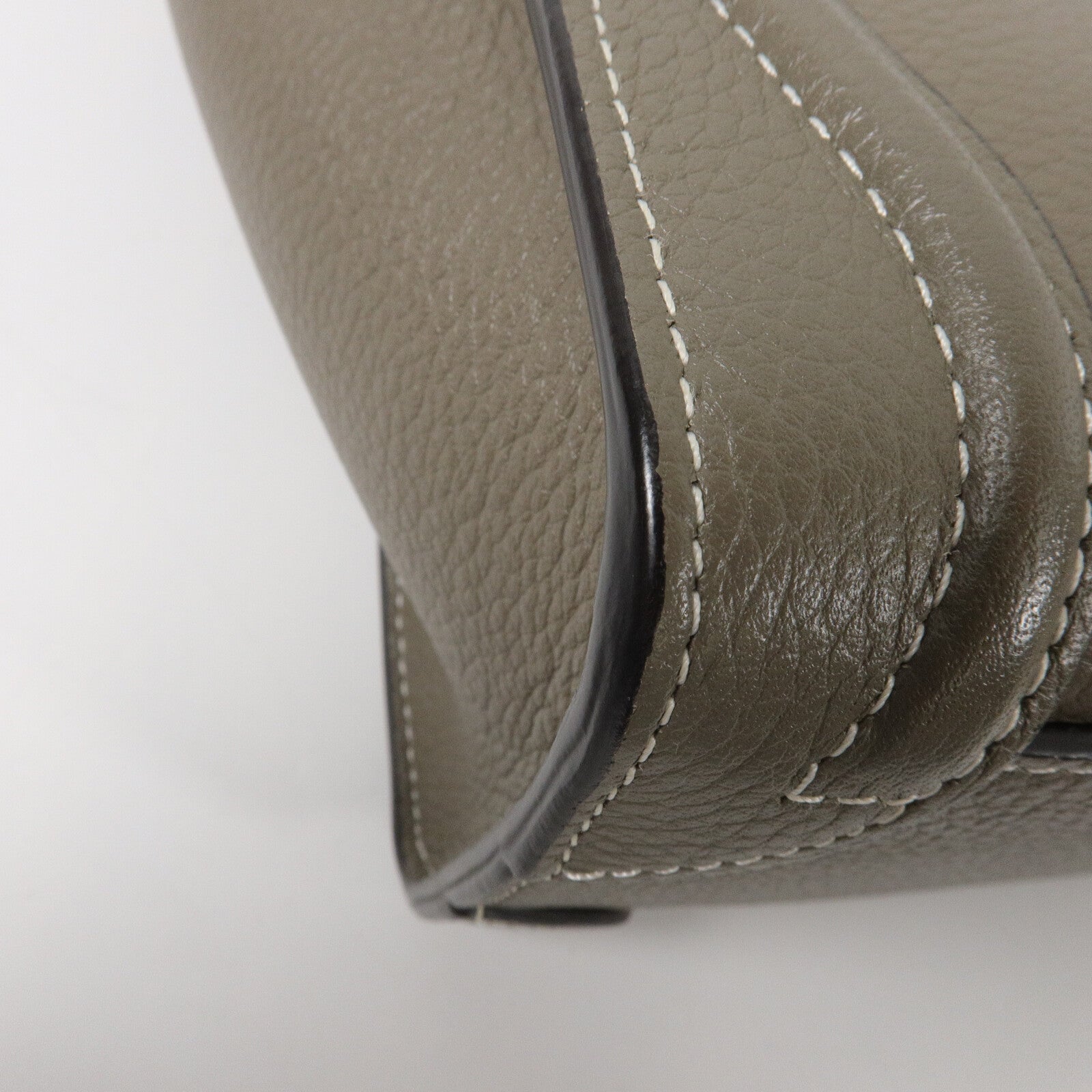 CELINE 牛皮皮革Nano Luggage手挽肩背兩用袋
