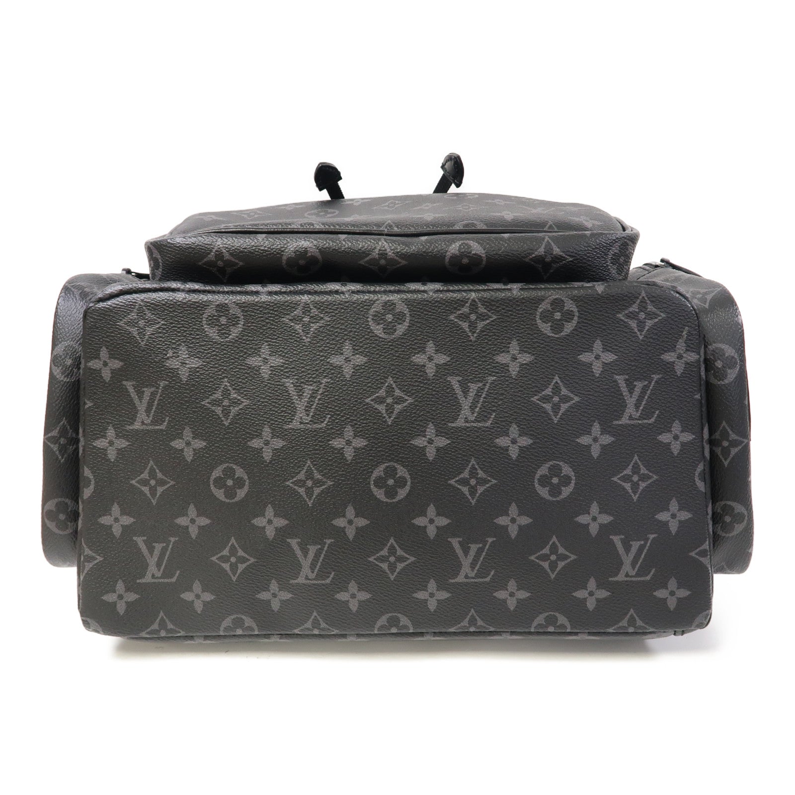 LOUIS VUITTON 【激減優惠】Monogram Eclipse Trio Backpack黑扣背包黑色