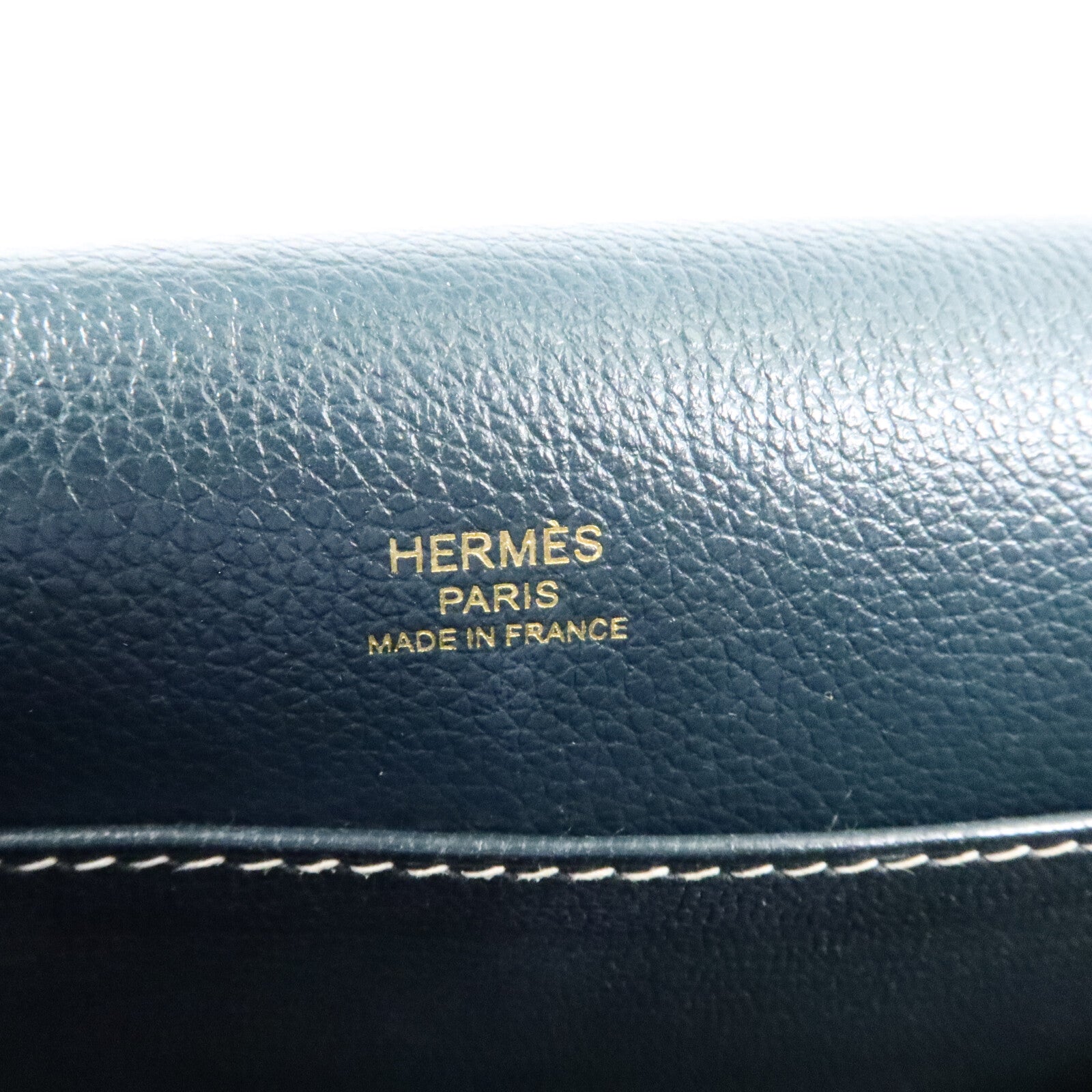HERMES Evercolor皮革Roulis 23肩背袋Vert Cypres