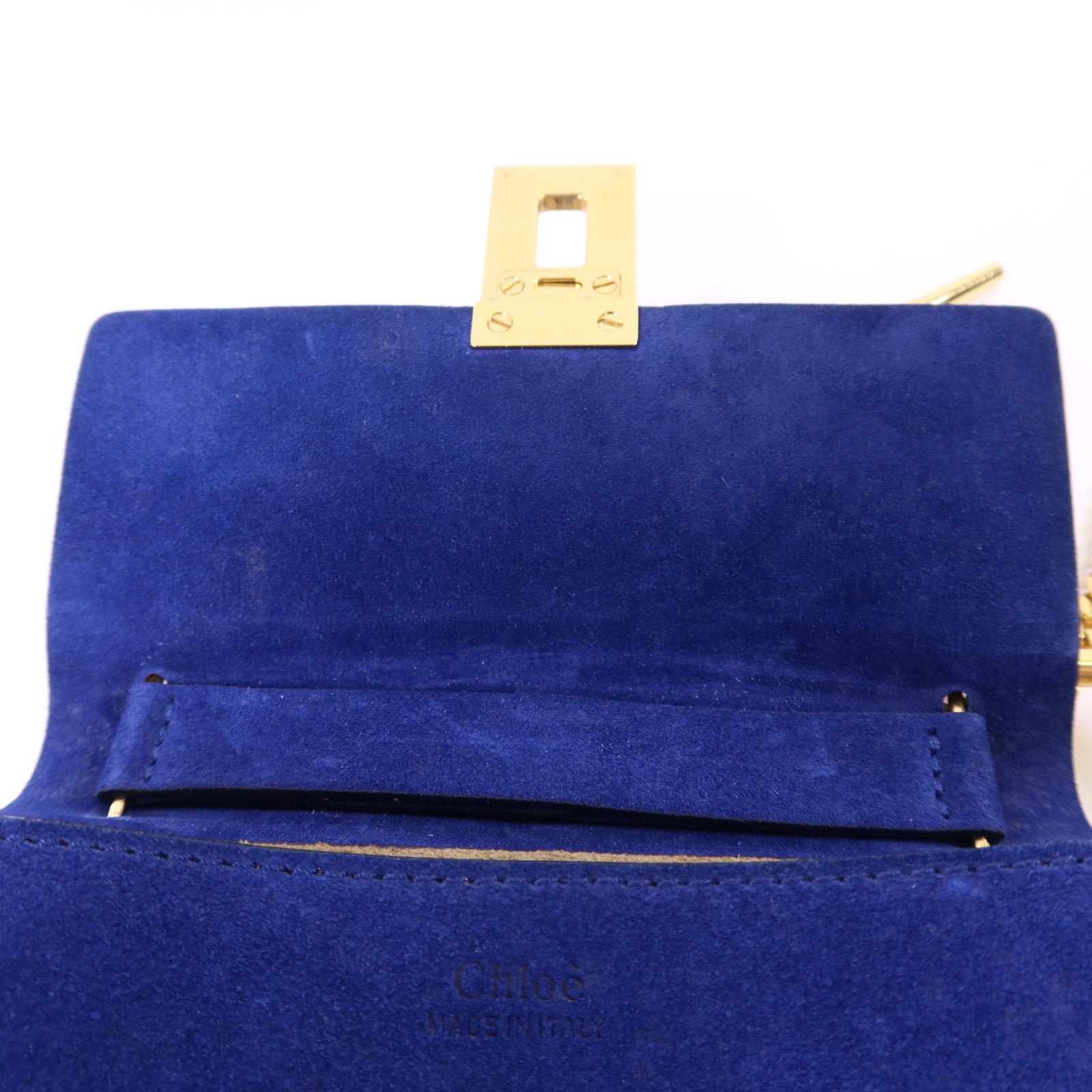 Chloe 【激減優惠】牛皮皮革/麂皮皮革Drew Shoulder Bag金扣鏈帶肩背袋