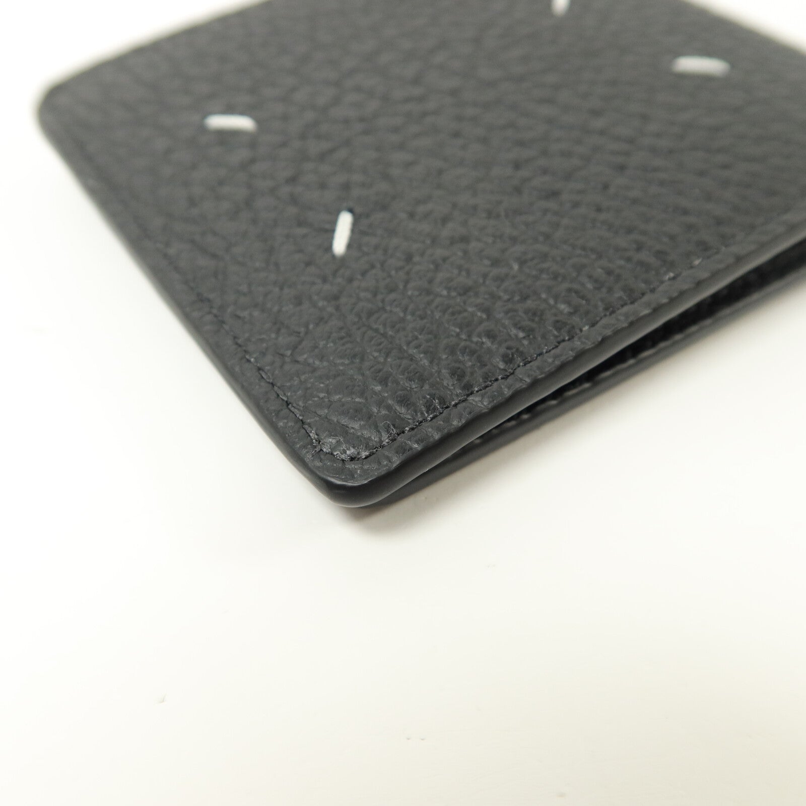 SELECTION 牛皮皮革Four Stitches Cardholder錢包