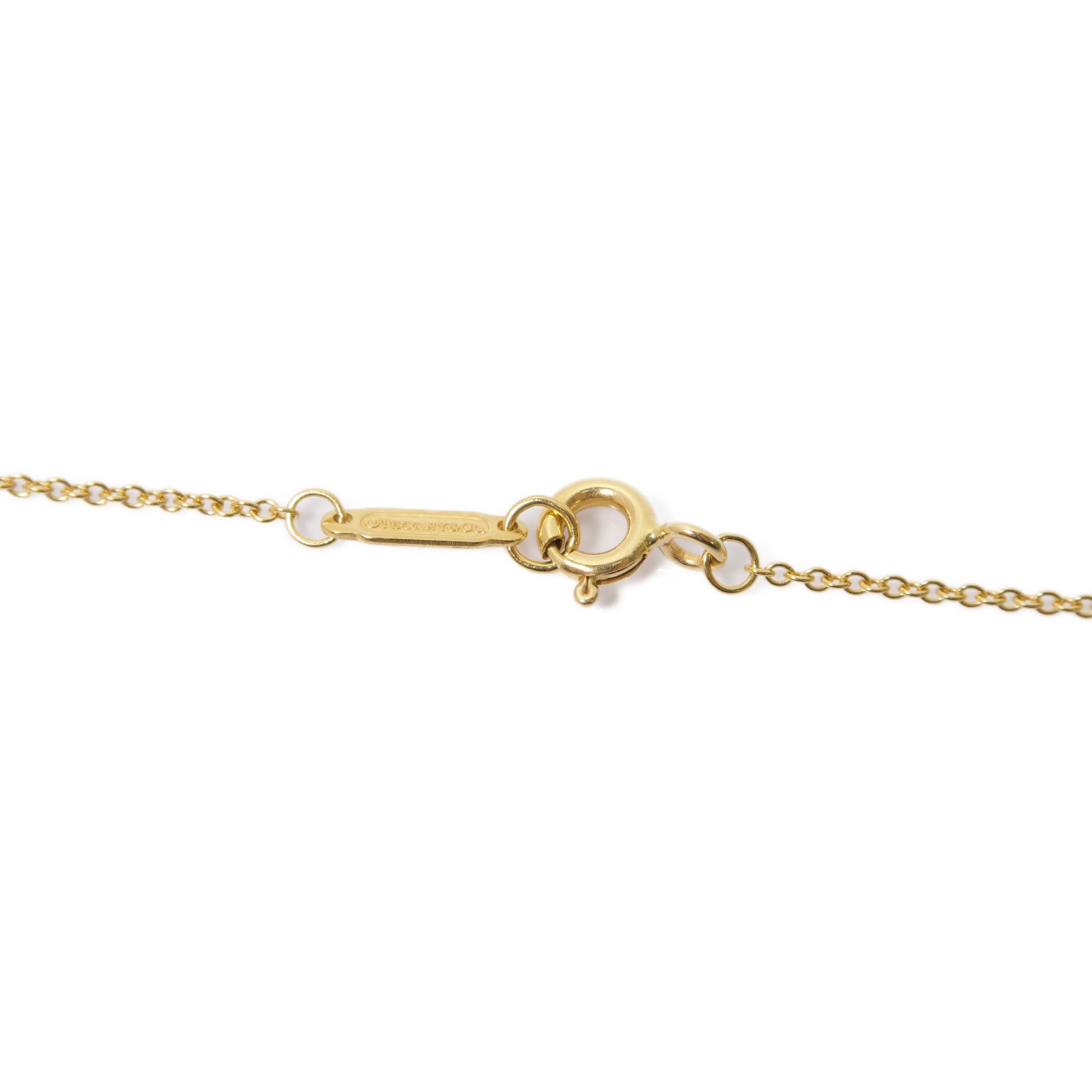 TIFFANY＆CO 18K黃金HeartLock Necklace項鍊