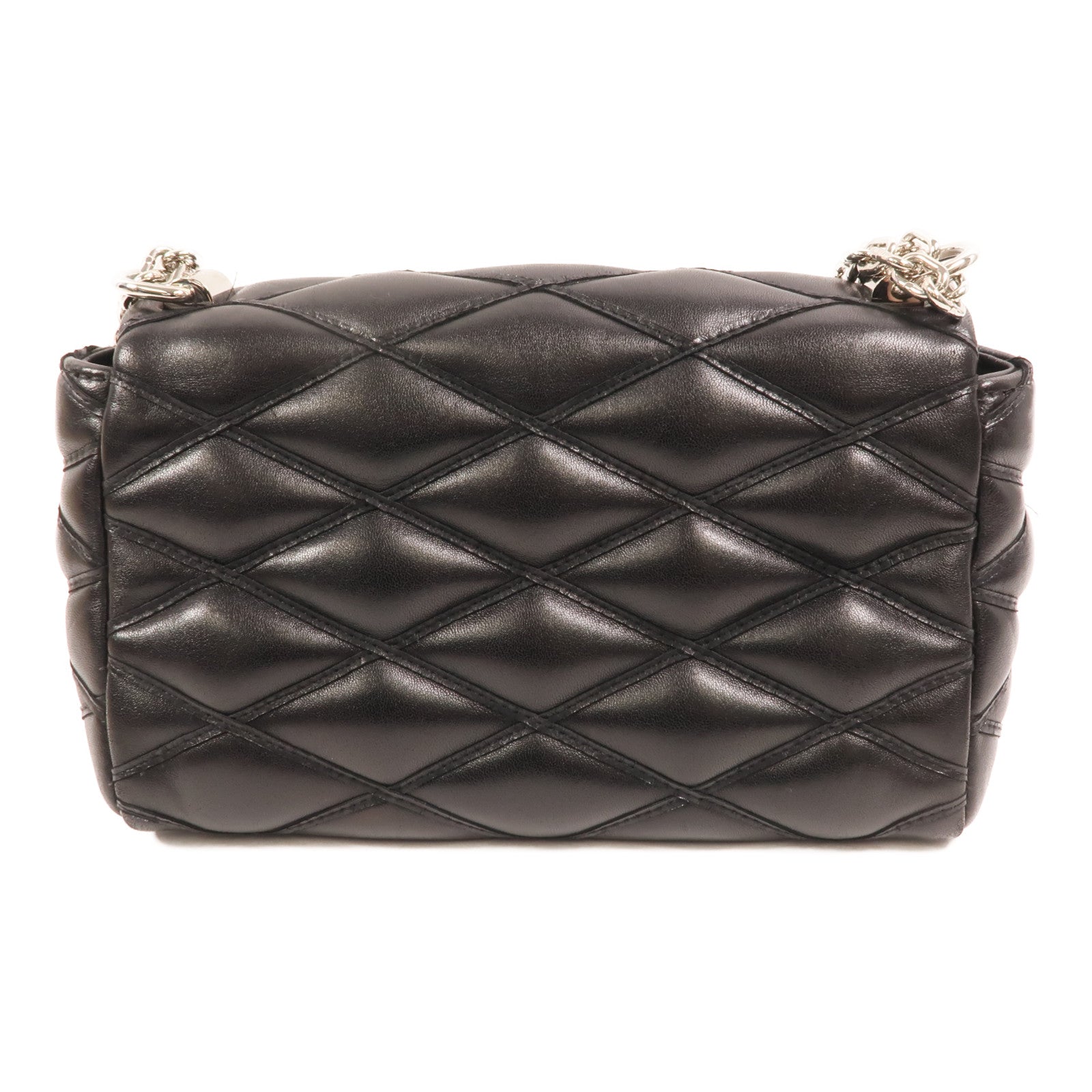 LOUIS VUITTON Malletage Go-14 PM銀扣鏈帶肩背袋