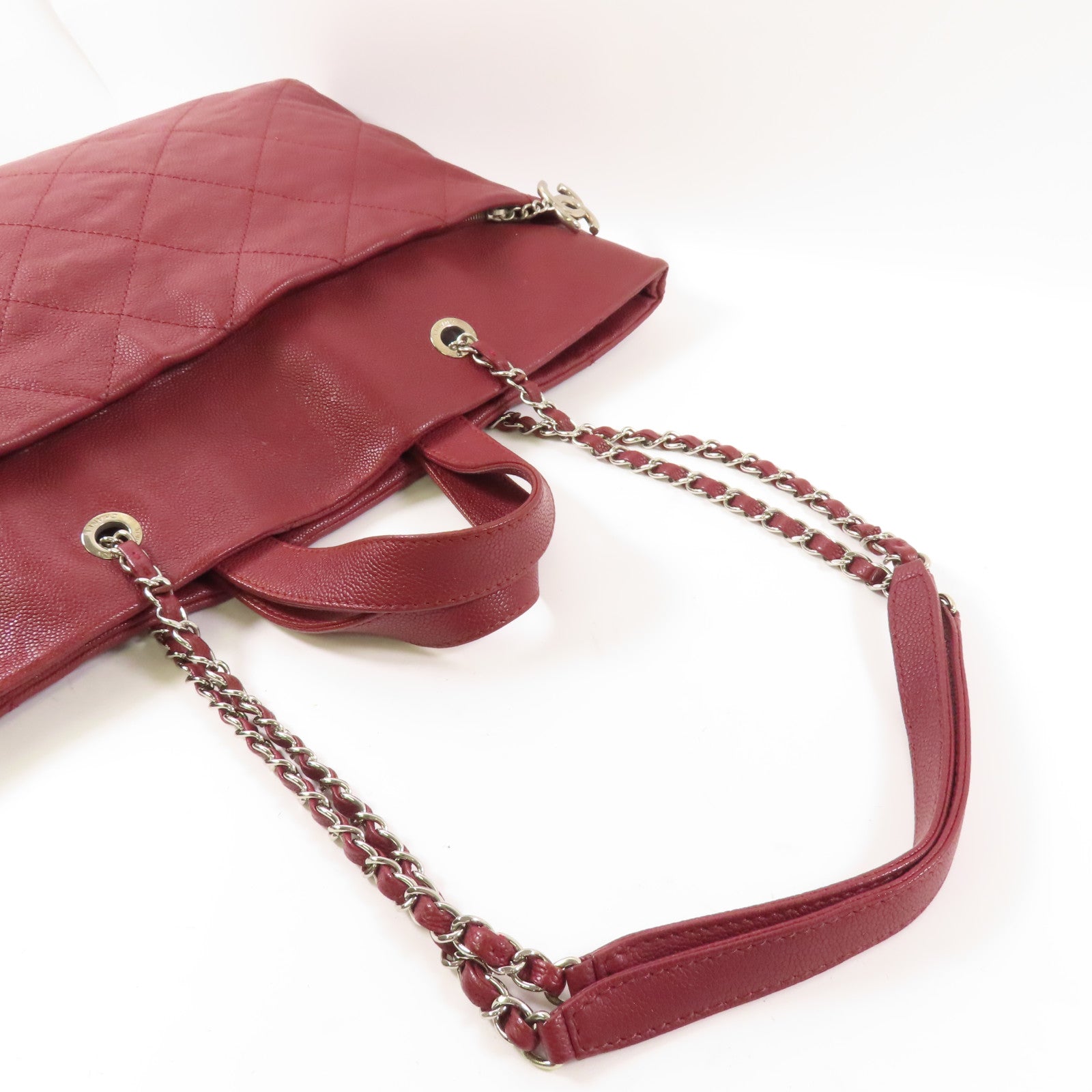 CHANEL 【激減優惠】牛皮皮革2way Shoulder bag手挽肩背兩用袋