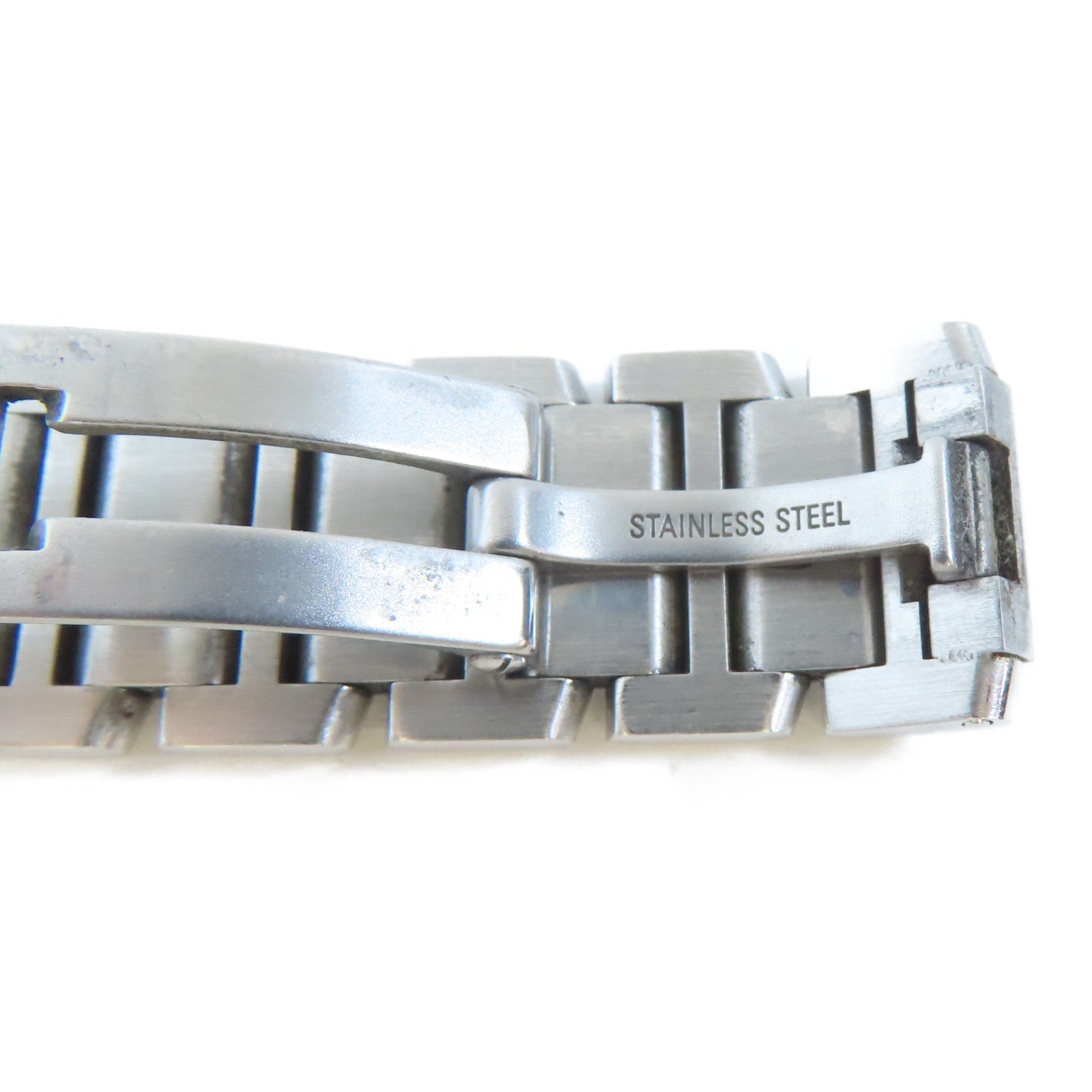 CARTIER Tank Francaise不鏽鋼手錶石英機芯白色#13.75cm
