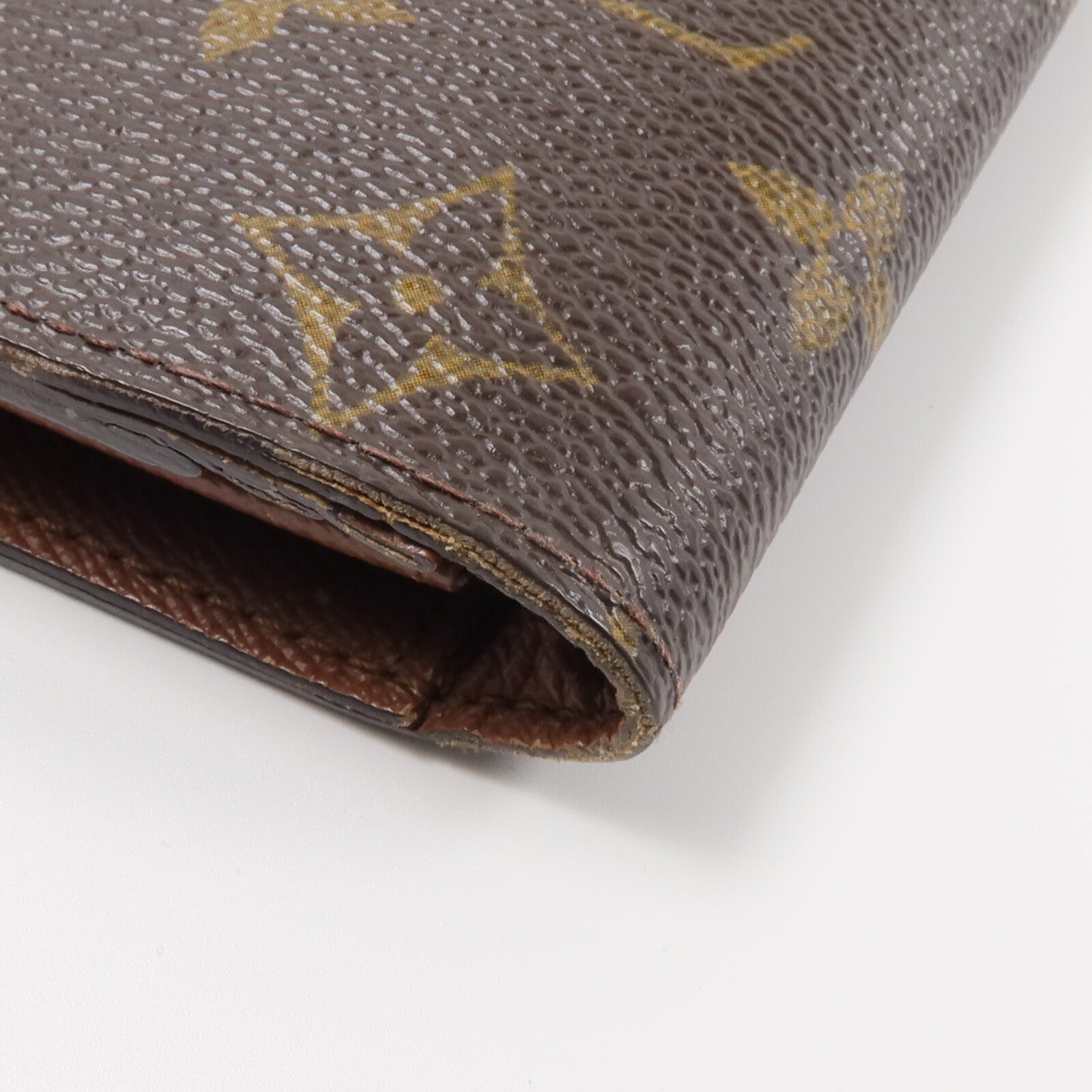 LOUIS VUITTON Monogram Brazza Wallet金扣長錢包