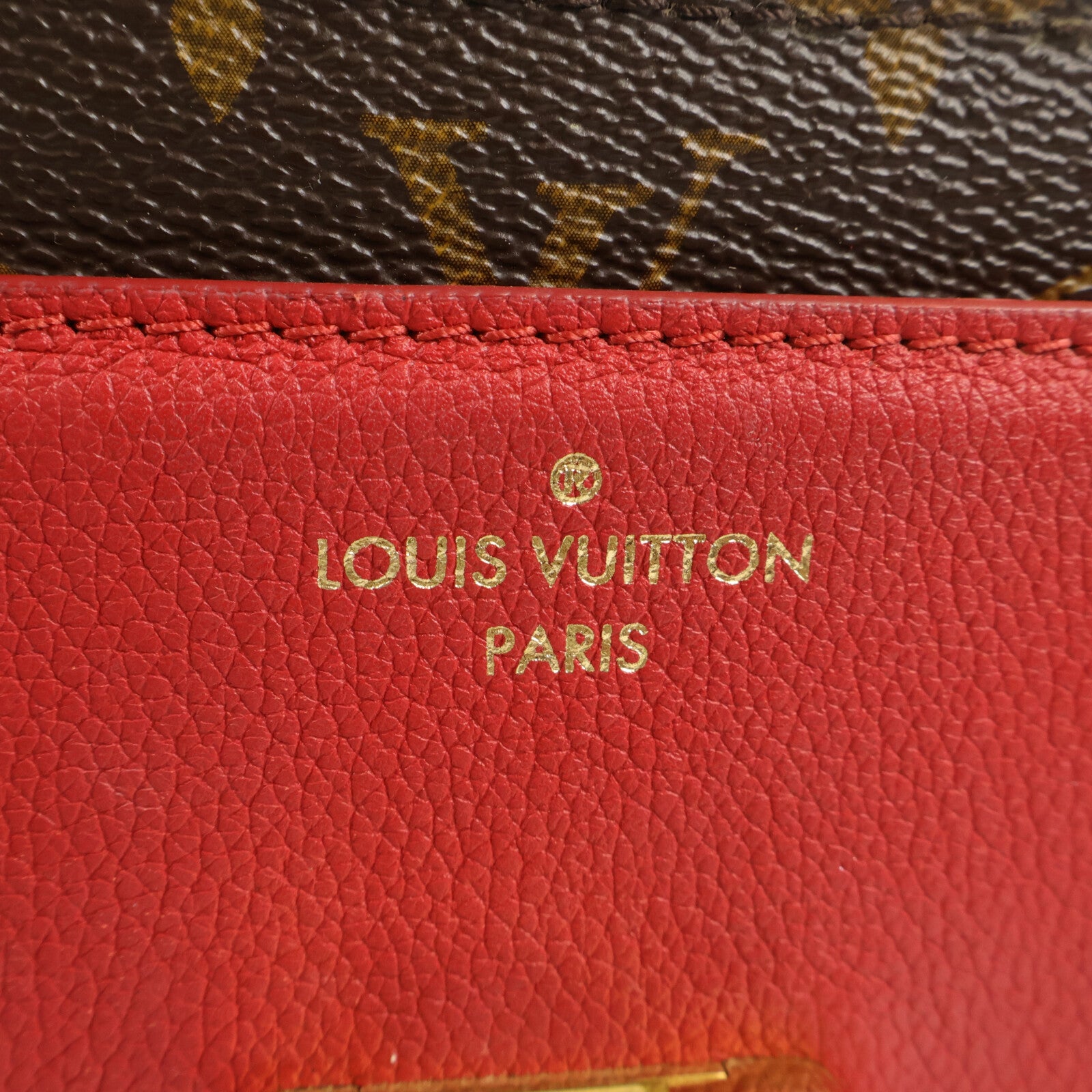 LOUIS VUITTON Monogram/Cerise Victoire鏈帶肩背袋