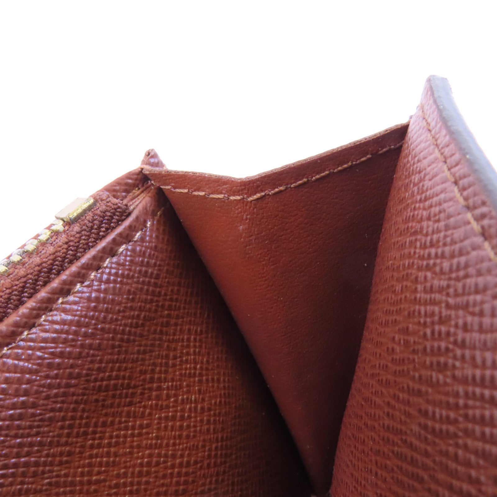 LOUIS VUITTON Monogram Portefeuille Alexandra金扣長錢包