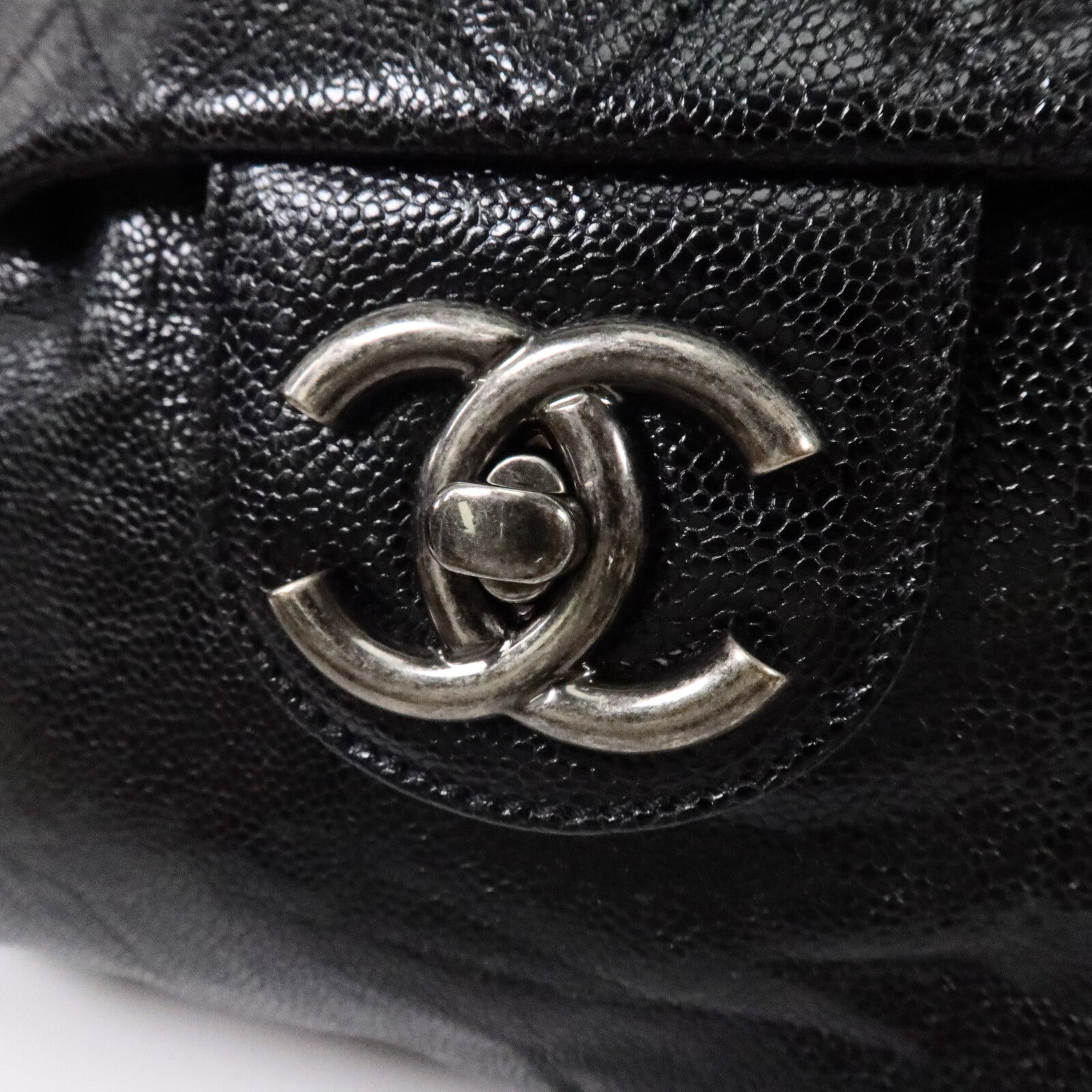 CHANEL 牛皮皮革Chain Shoulder Bag鏈帶肩背袋