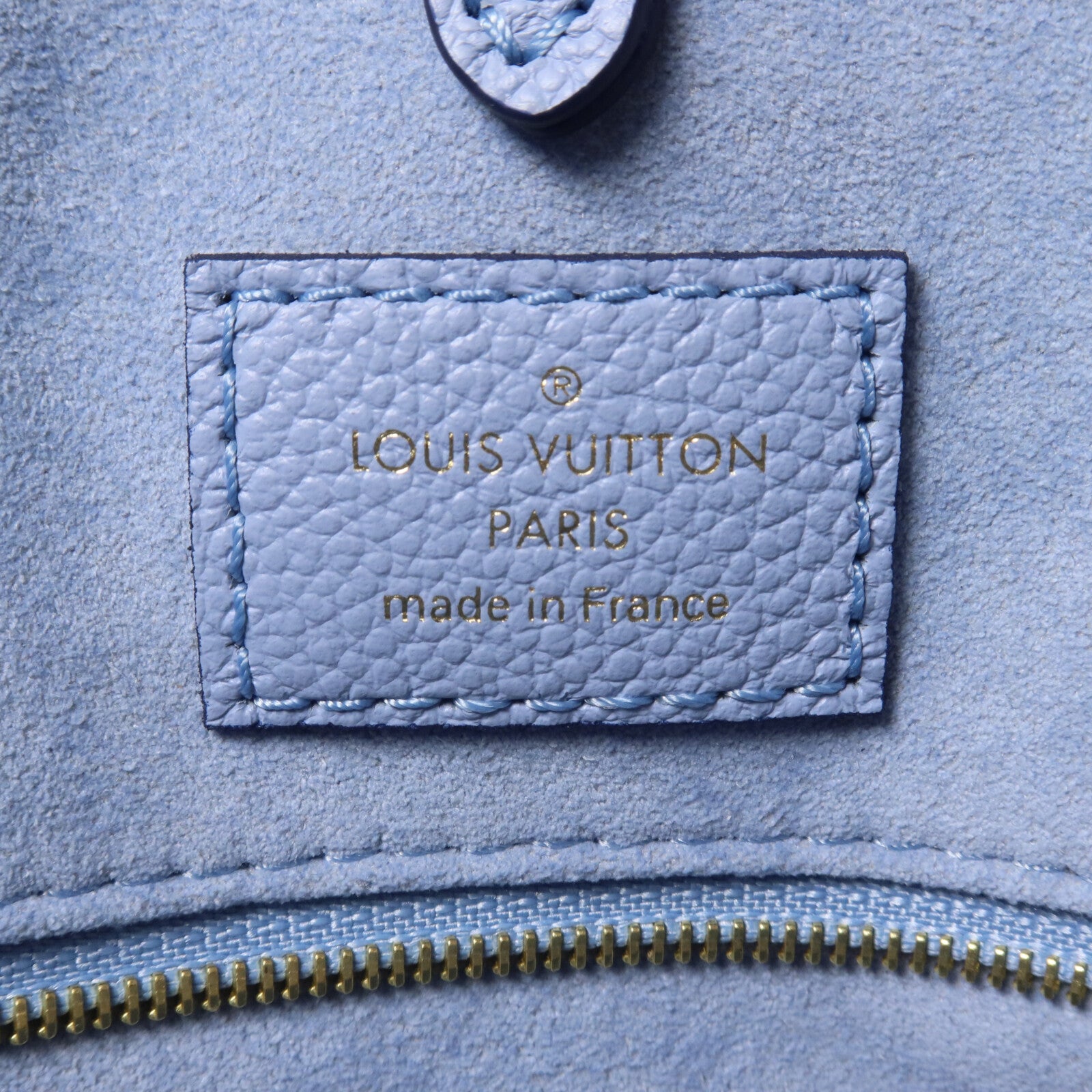 LOUIS VUITTON Monogram Empreinte On The Go MM手挽肩背兩用袋