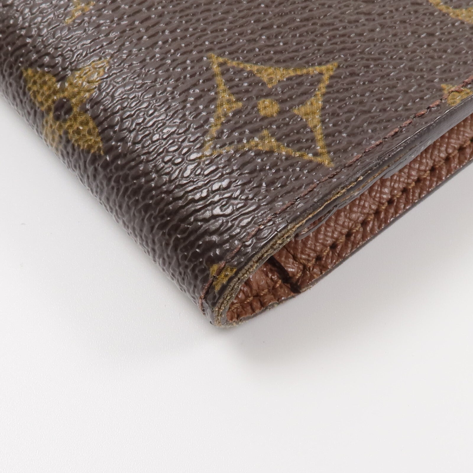 LOUIS VUITTON Monogram Brazza Wallet金扣長錢包