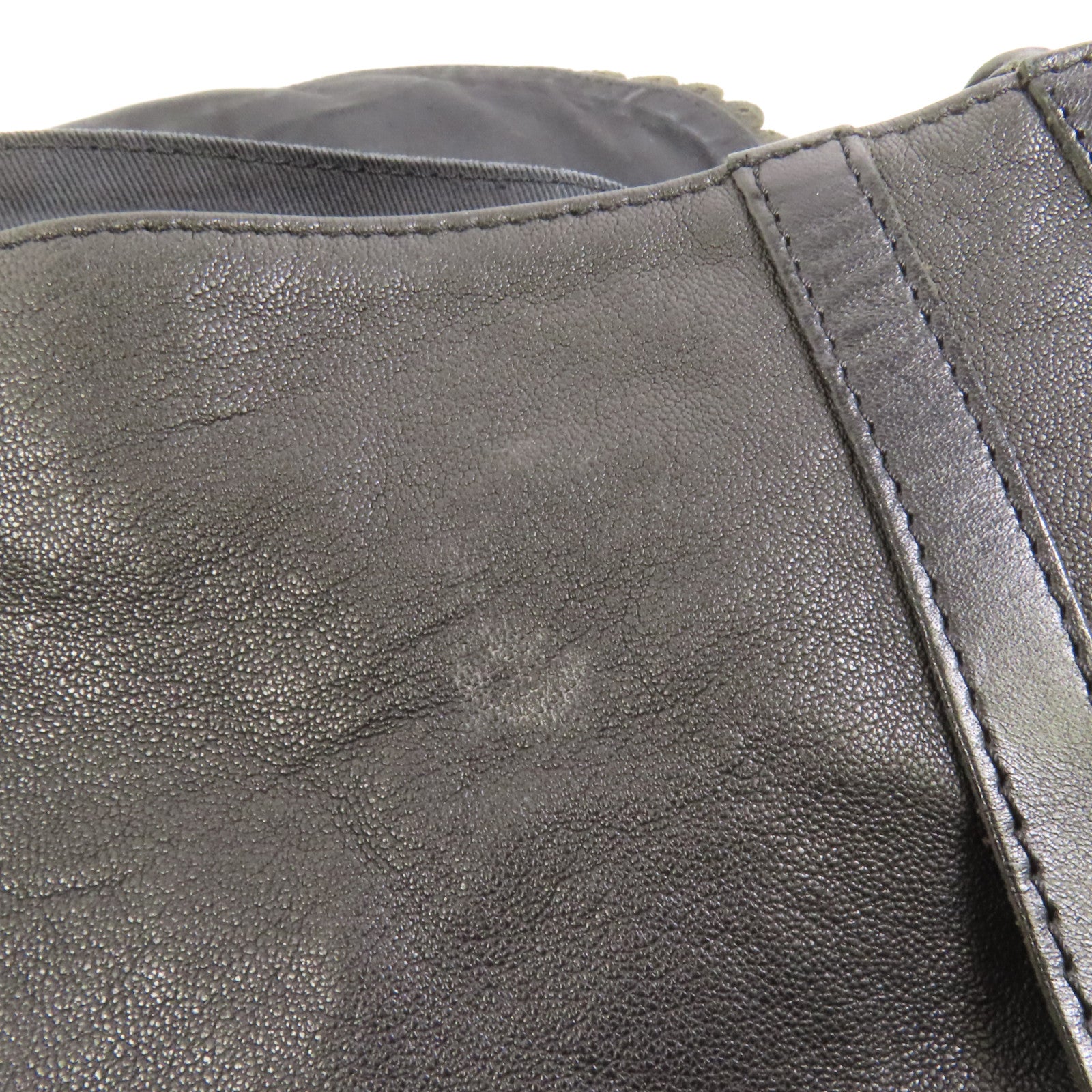 SEE BY CHLOE 羊皮皮革Poya Satchel Shoulder Bag金扣手挽肩背兩用袋