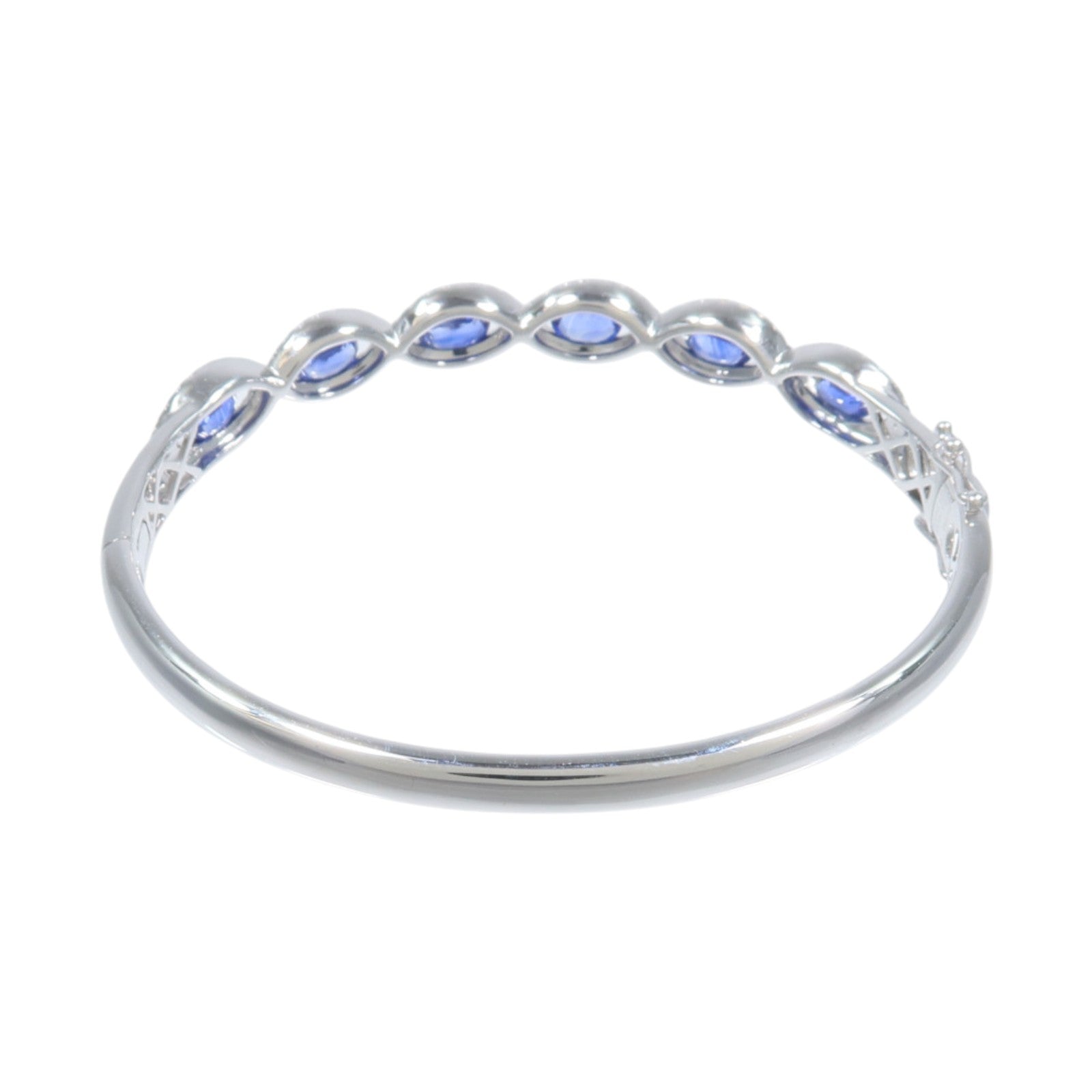 JEWELRY 18K白金Sapphire Diamond Bracelet藍寶石/鑽石手鏈