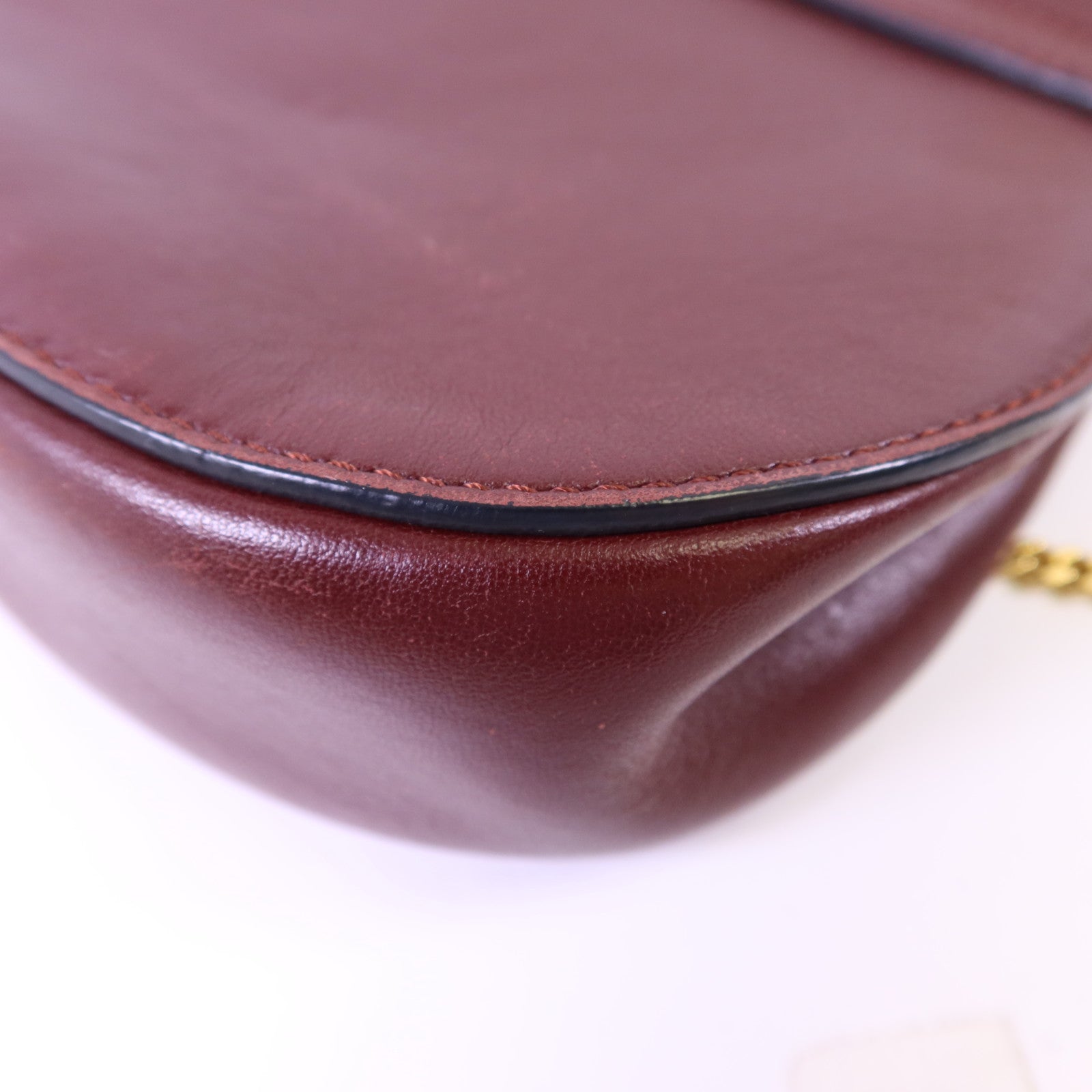 Chloe 【激減優惠】牛皮皮革/麂皮皮革Drew Shoulder Bag金扣鏈帶肩背袋