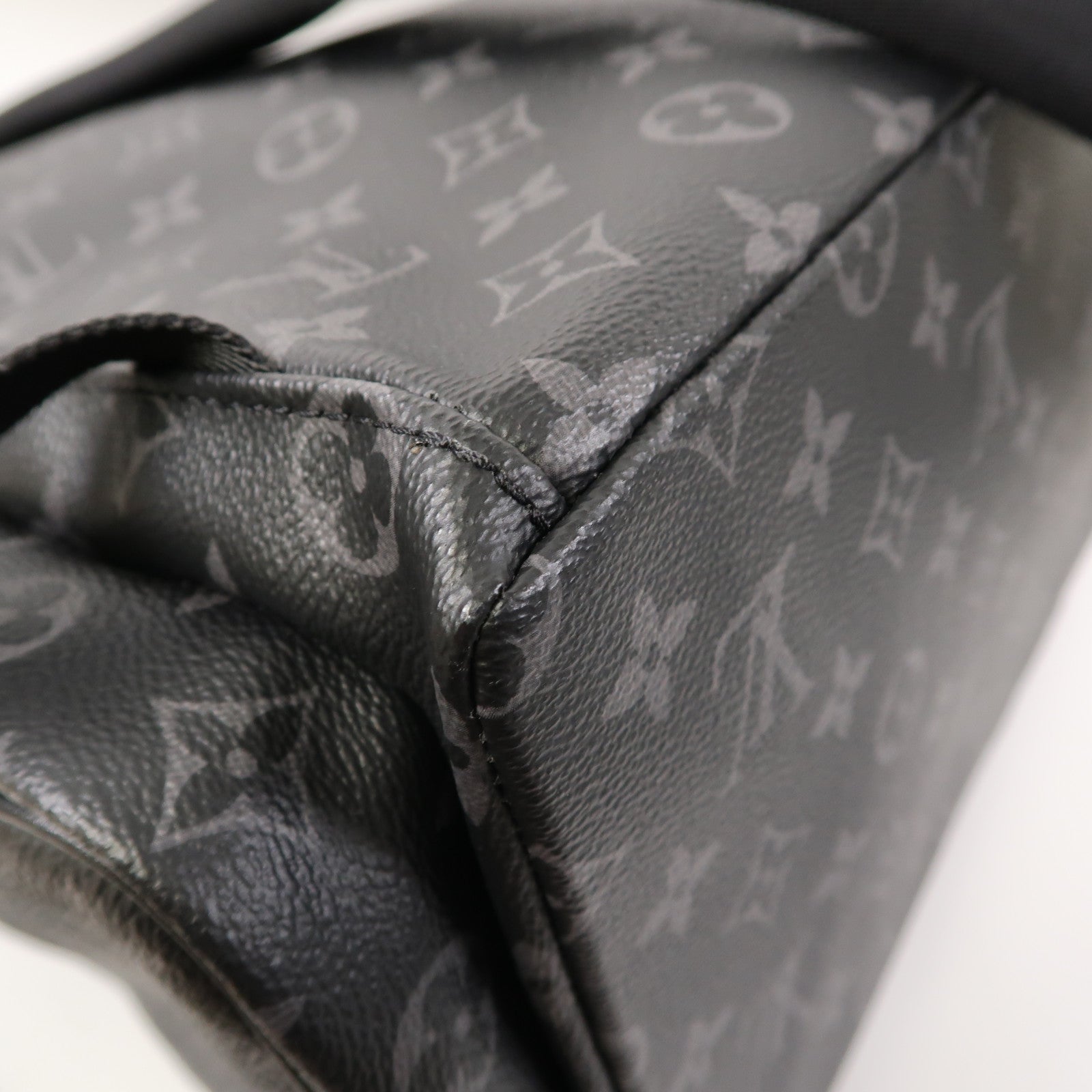 LOUIS VUITTON 【激減優惠】Monogram Eclipse Trio Backpack黑扣背包黑色